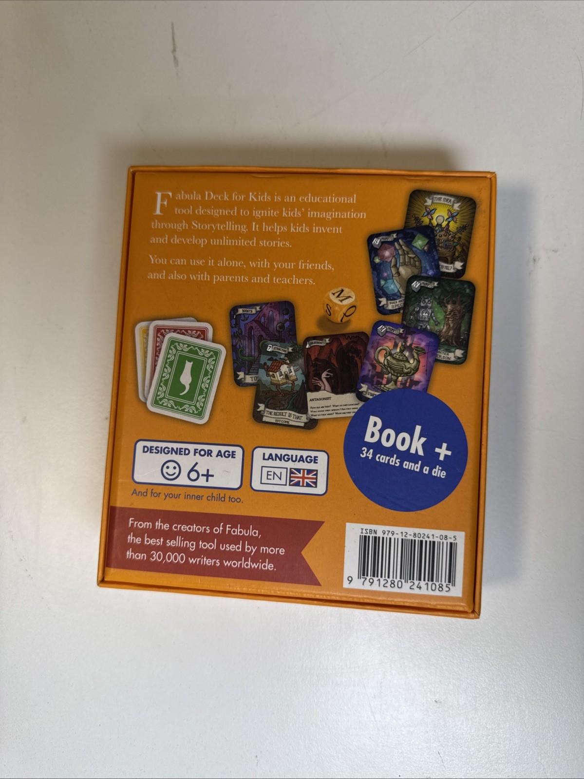 Fabula Deck for Kids Educational & Creative Storytelling Cards Complete, Unused