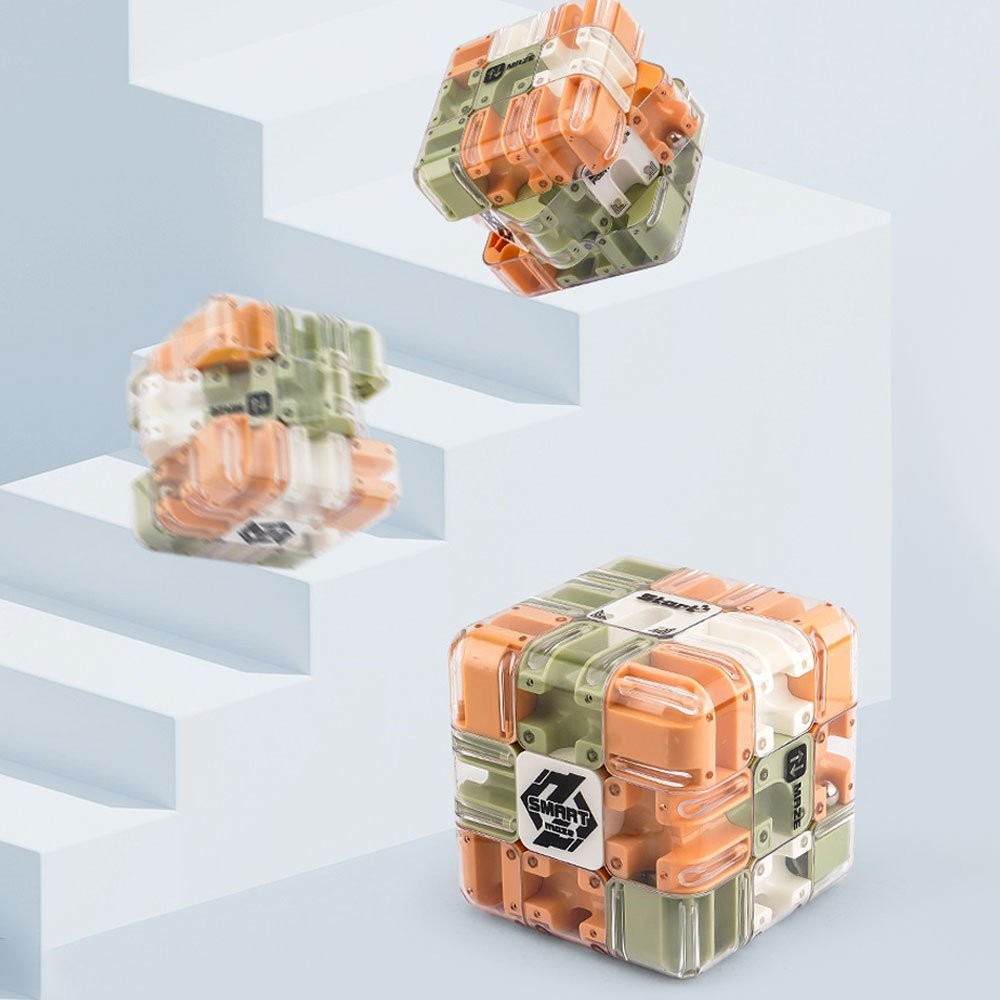 Maze Toy Roller Ball Education Toy Maze Cube For Classroom Party JQ