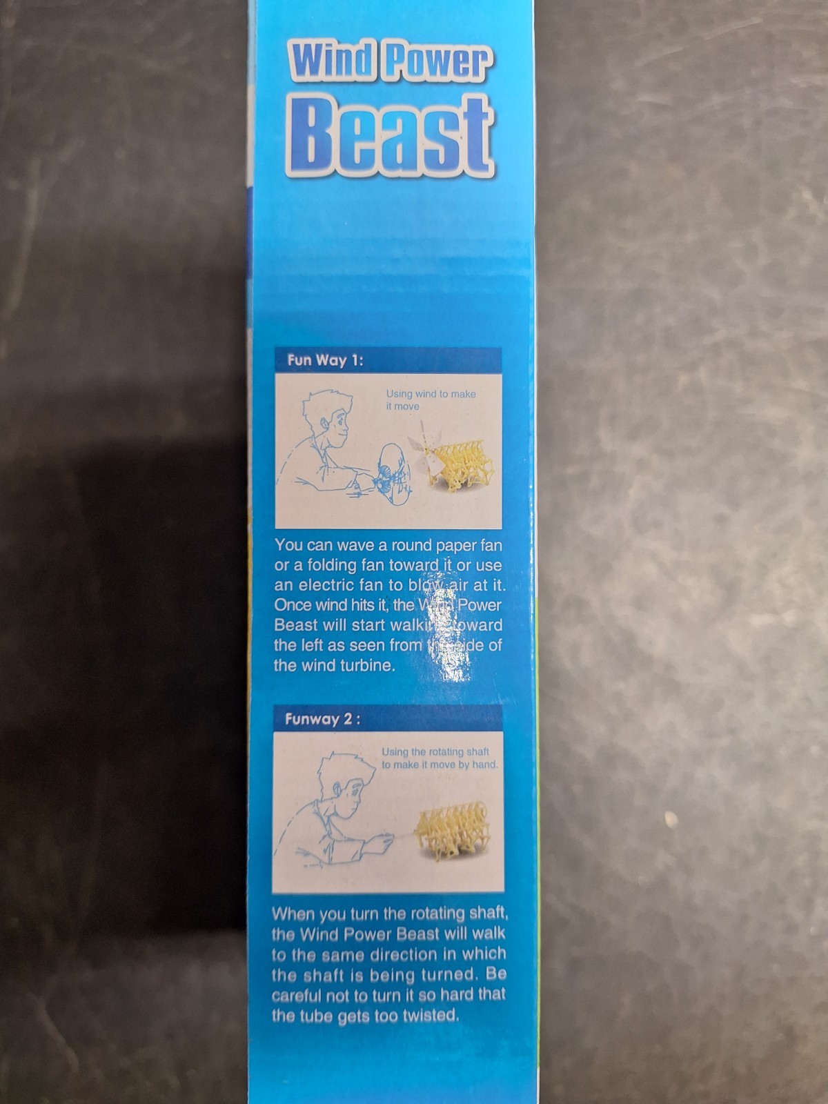 Wind Power Beast DIY Kit Educational Green Energy Environmental Learning Fun NEW