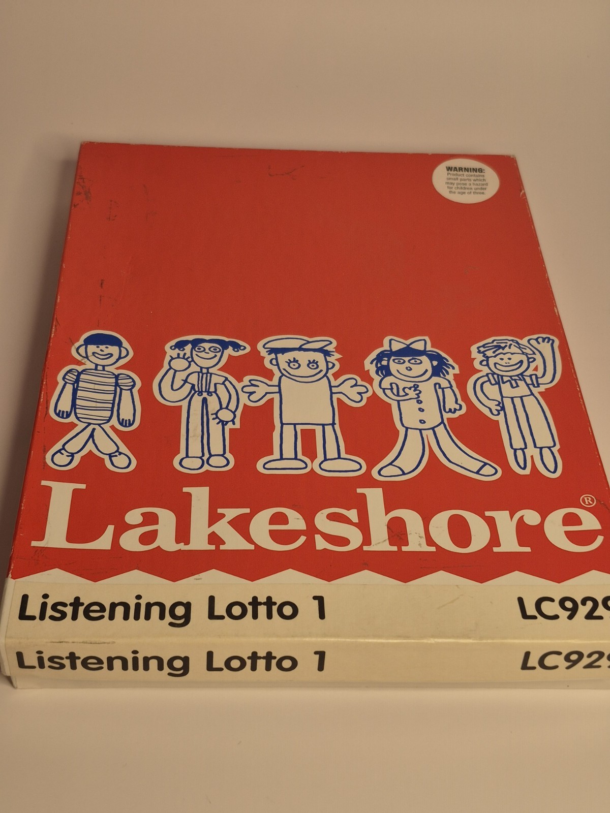 Lakeshore Learning Materials Listening Lotto Game Vintage 1992