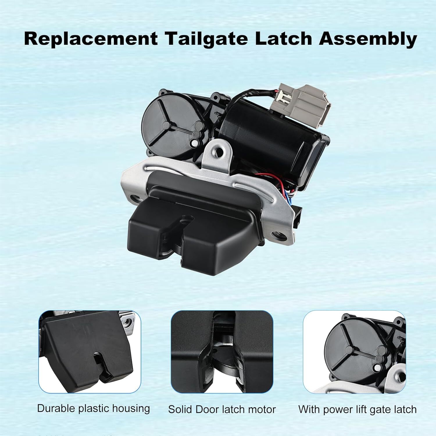Liftgate Lock Actuator Trunk Latch Compatible with Ford Edge Escape Expedition