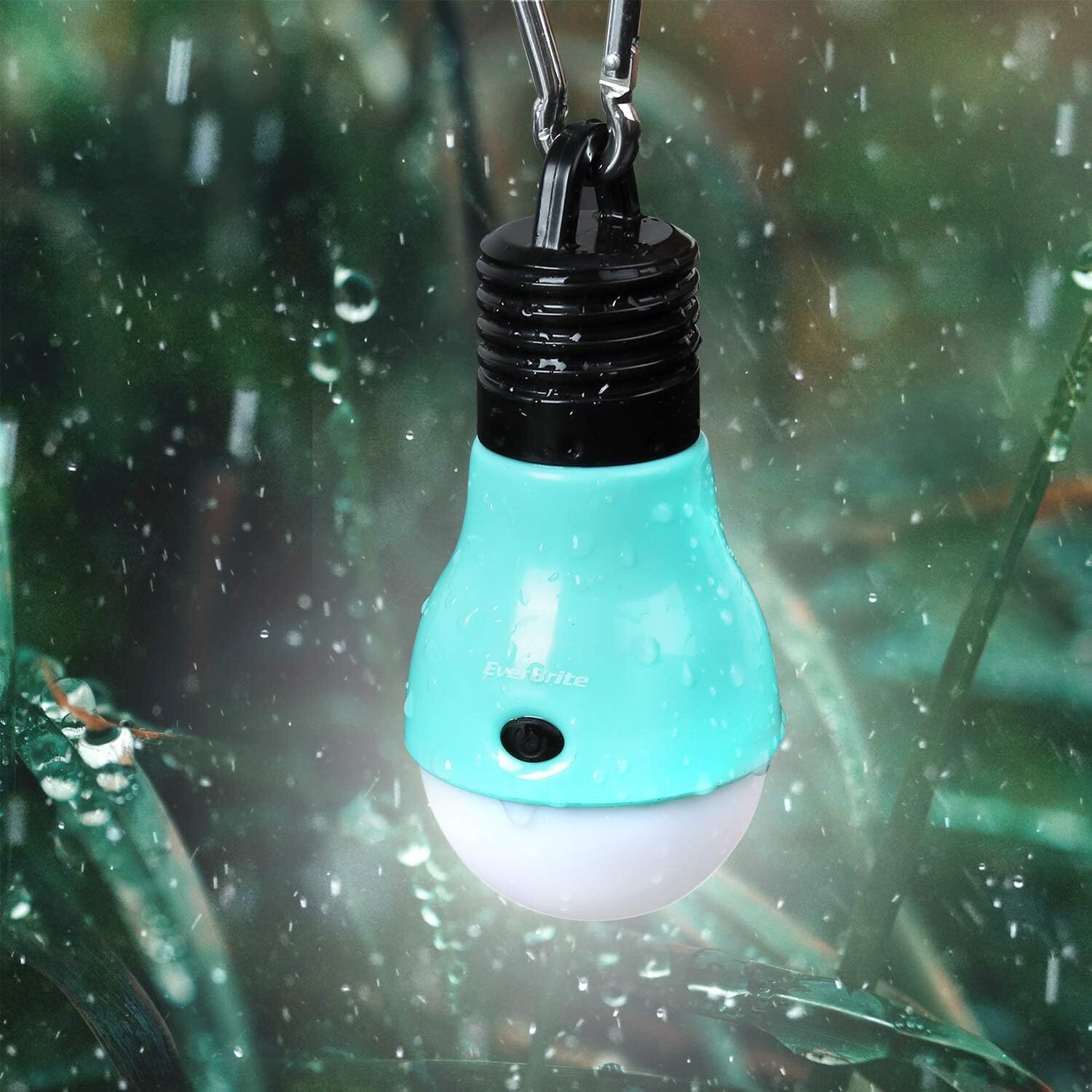 EverBrite 3-Pack Camping Lights – 3 Lighting Modes, Portable LED Bulbs Ideal for