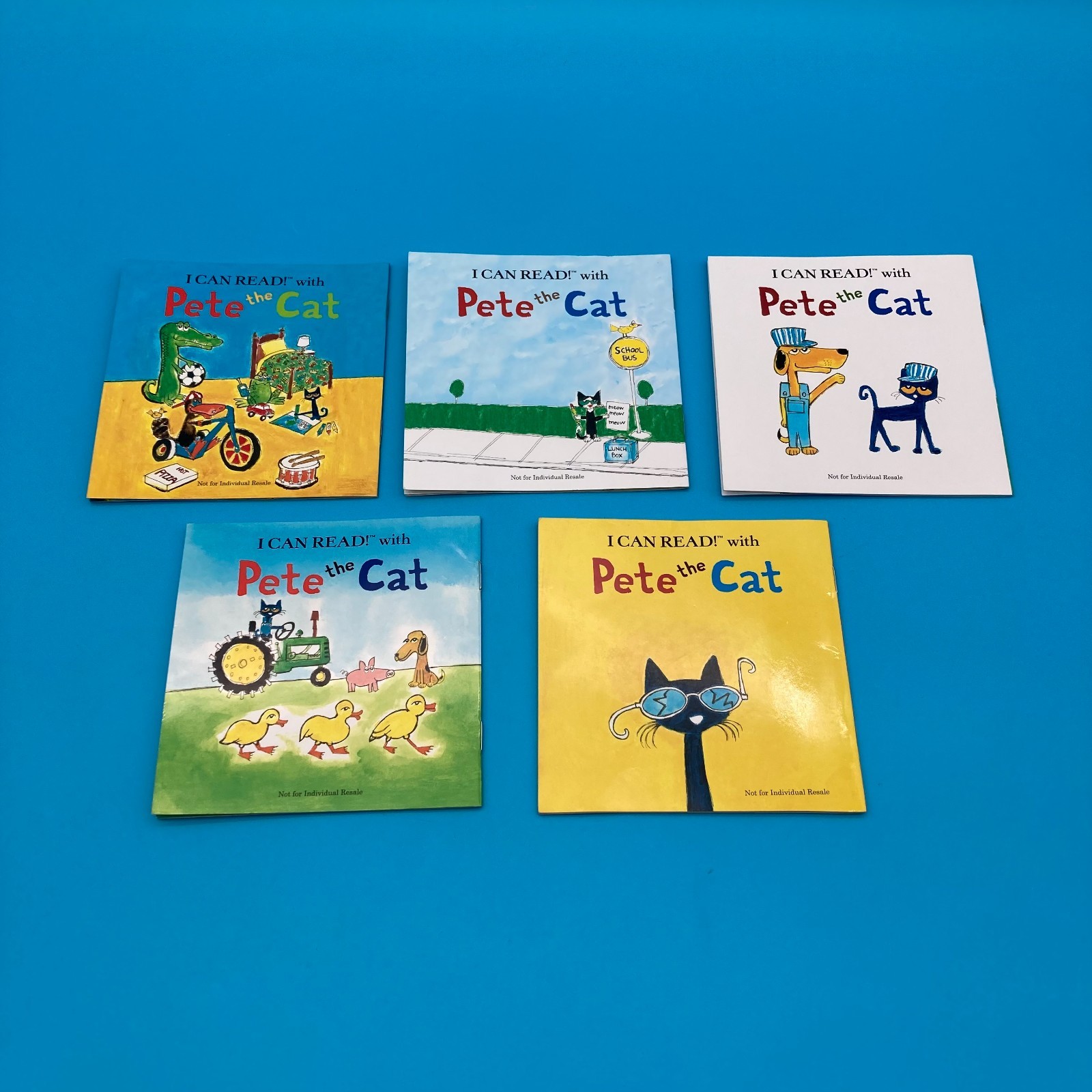 Pete the Cat Hot Dots Math Language Phonics Book Set Interactive Pen Tested