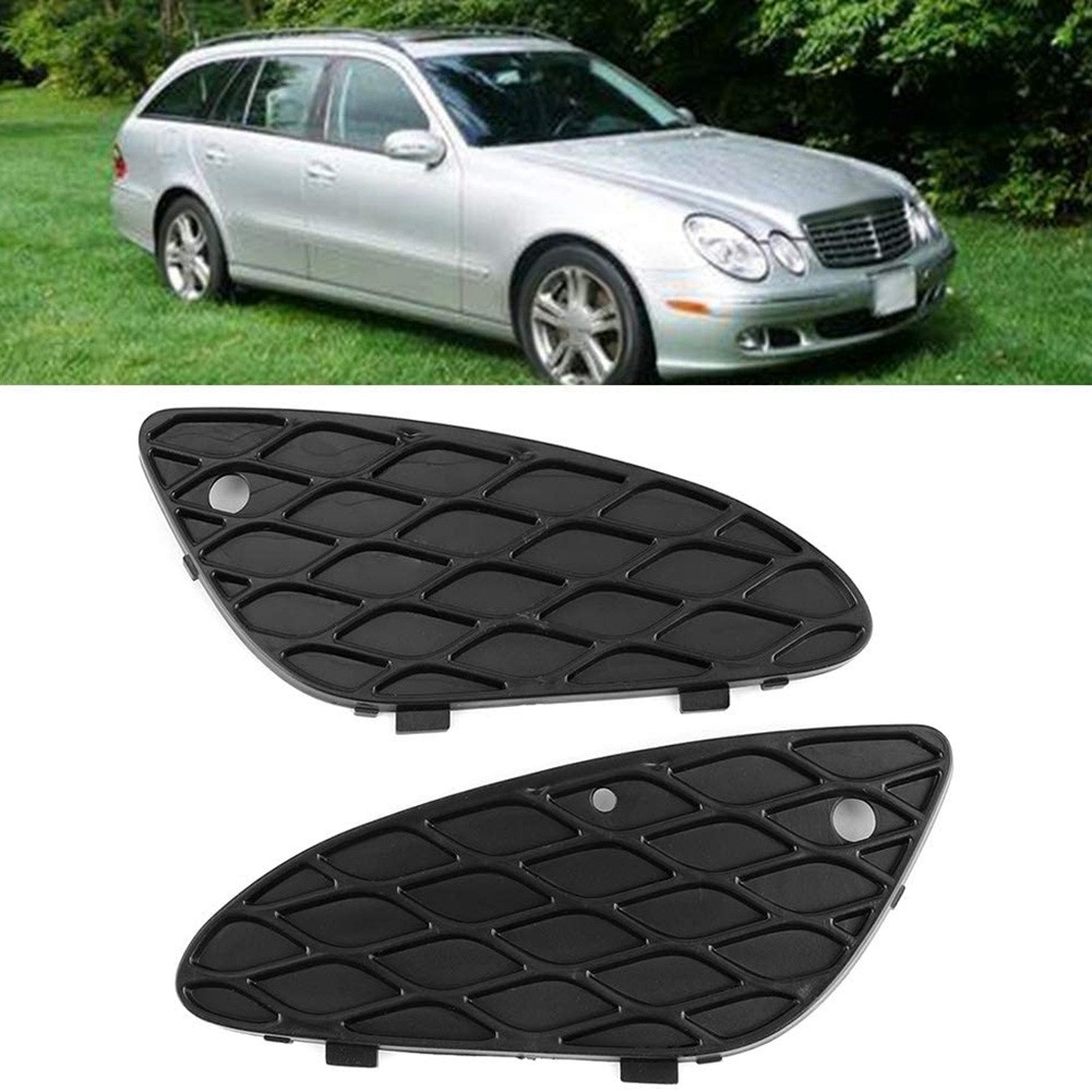 Front Left and Right Bumper Grille Insert Mesh Cover for E-Class W211 E3204550