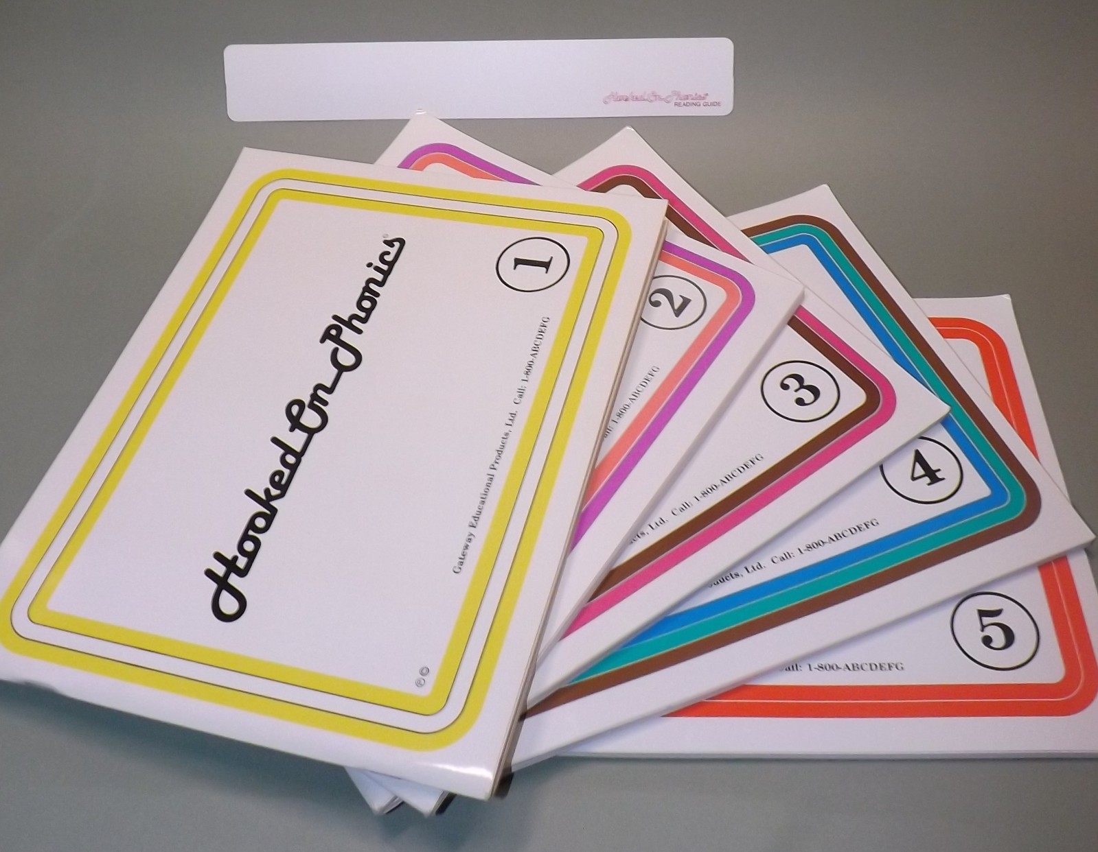 Vintage Hooked on Phonics Educational Kit, Cassette Tapes, Cards & Booklets