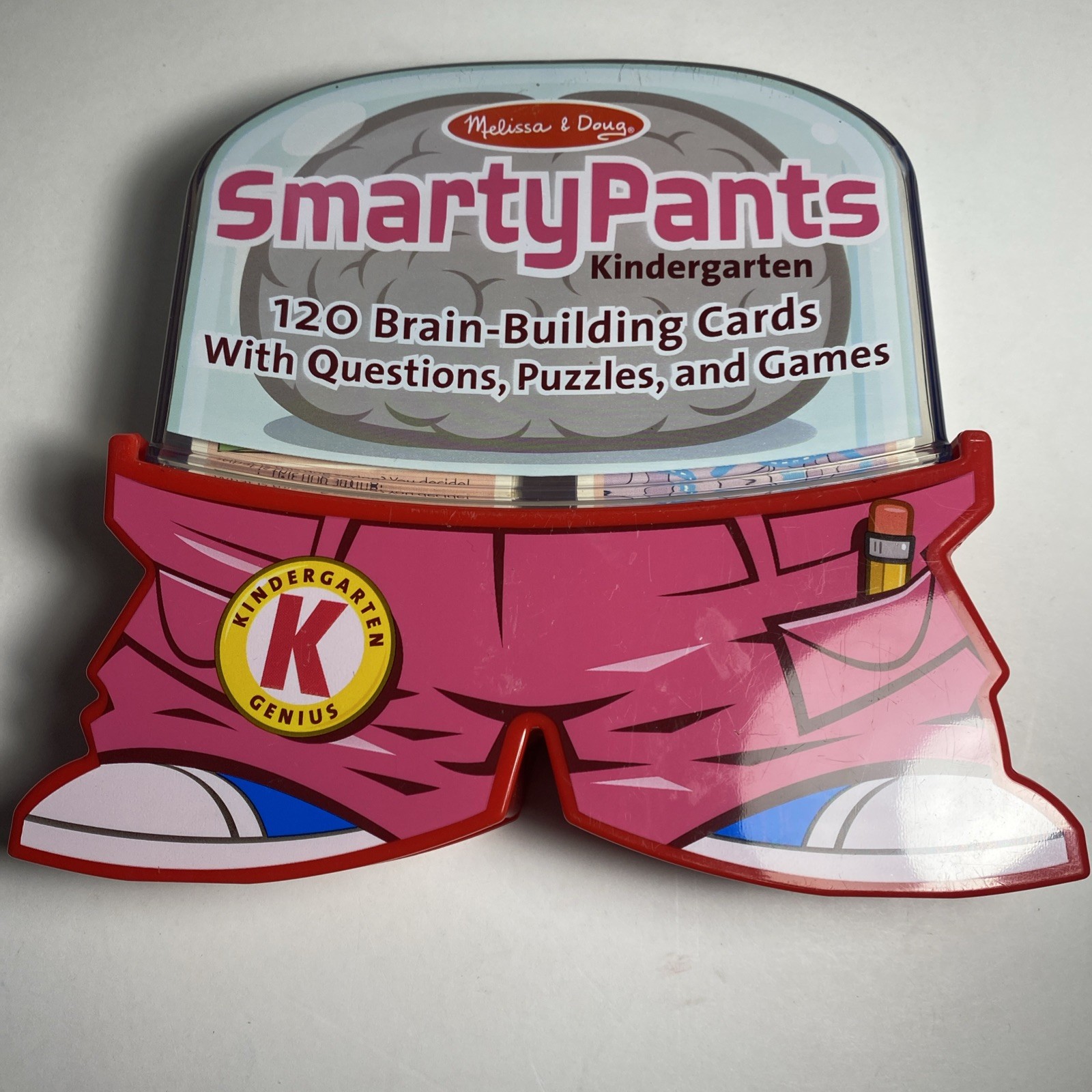 Melissa & Doug Smarty Pants Kindergarten 108 Brain-Building Cards Games Puzzles