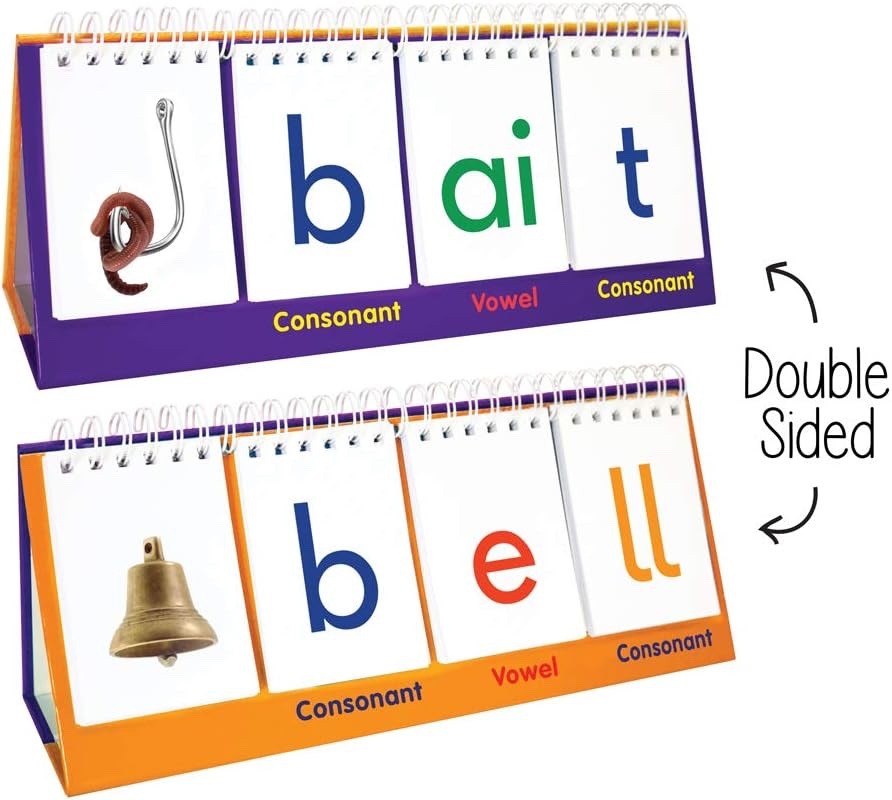 Junior Learning JL264 Word Builder Spelling Double Sided Color Coded Cards