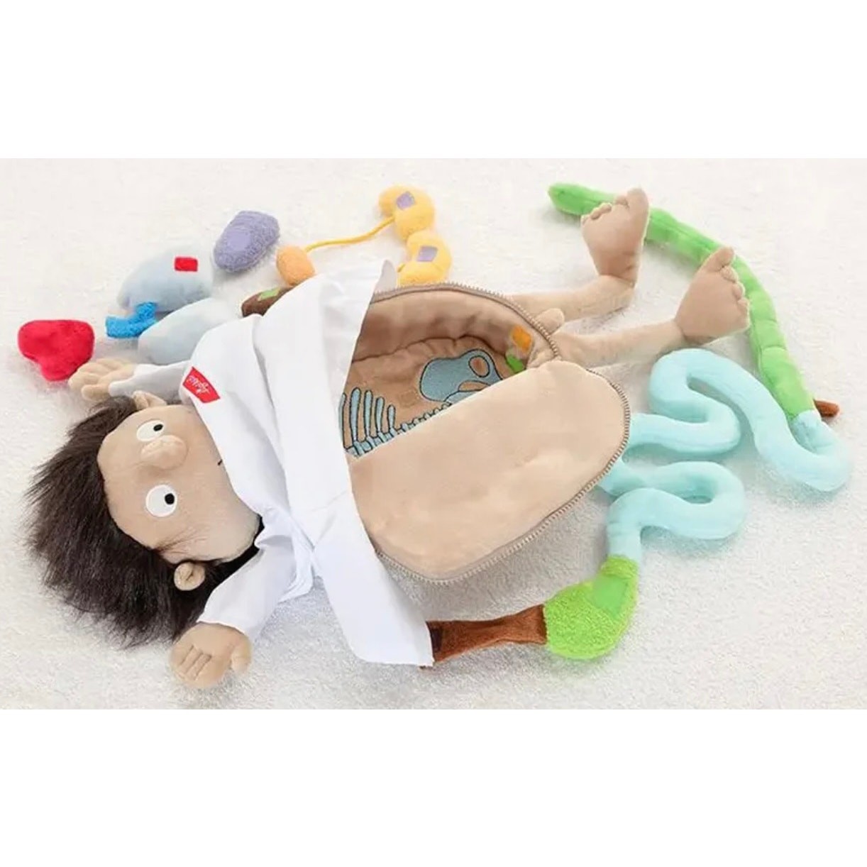 sigikid Erwin The Little Patient STEM Educational Anatomy Doctor Plush Doll