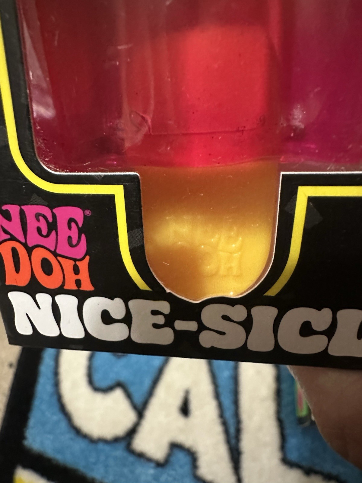 Authentic Nee Doh Schylling Needoh Nice-Sicle Squishy Toy Popsicle