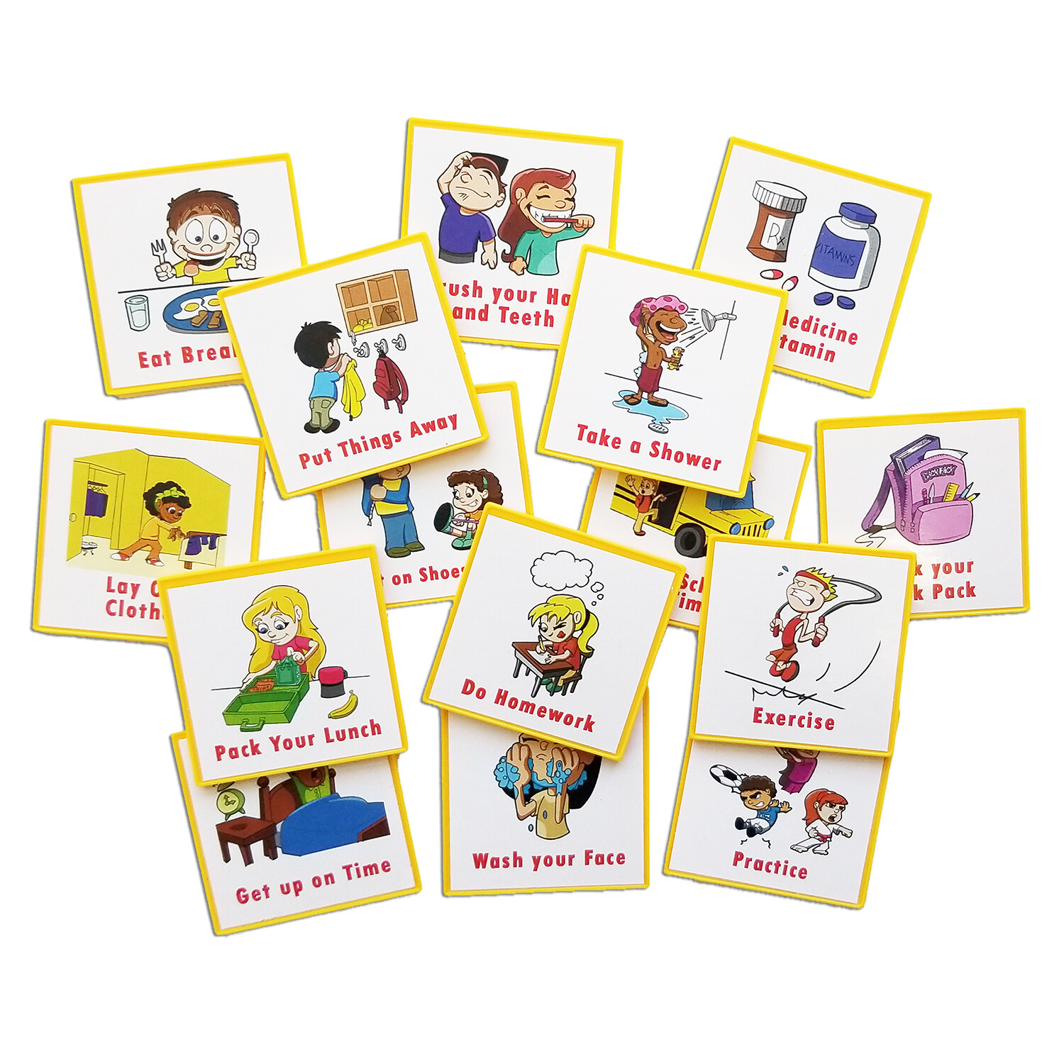 I Can Do It reward chart Supplemental School pack of 15 tasks Kenson Kids