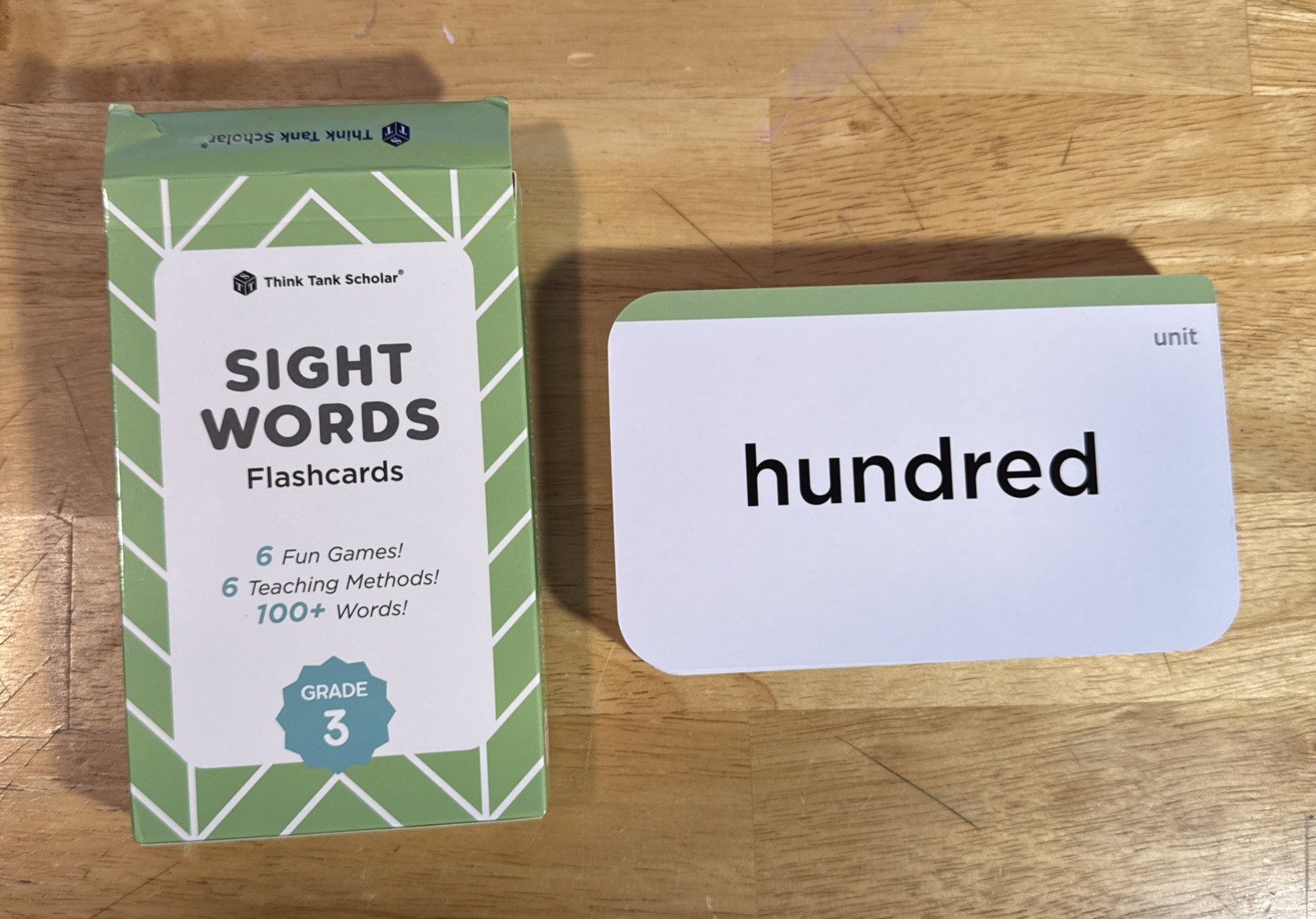 Think Tank Scholar 520 Sight Words Flash Cards Grades PK To Grade 3 COMPLETE
