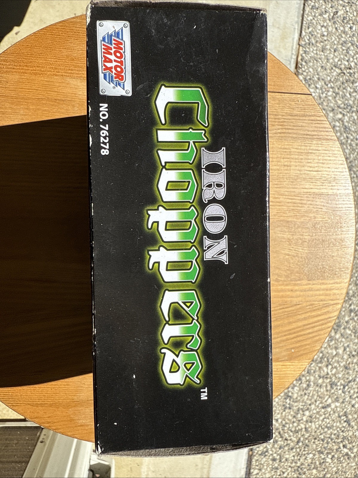 Motor Max Iron Choppers Diecast Metal And Plastic Motorcycle Model