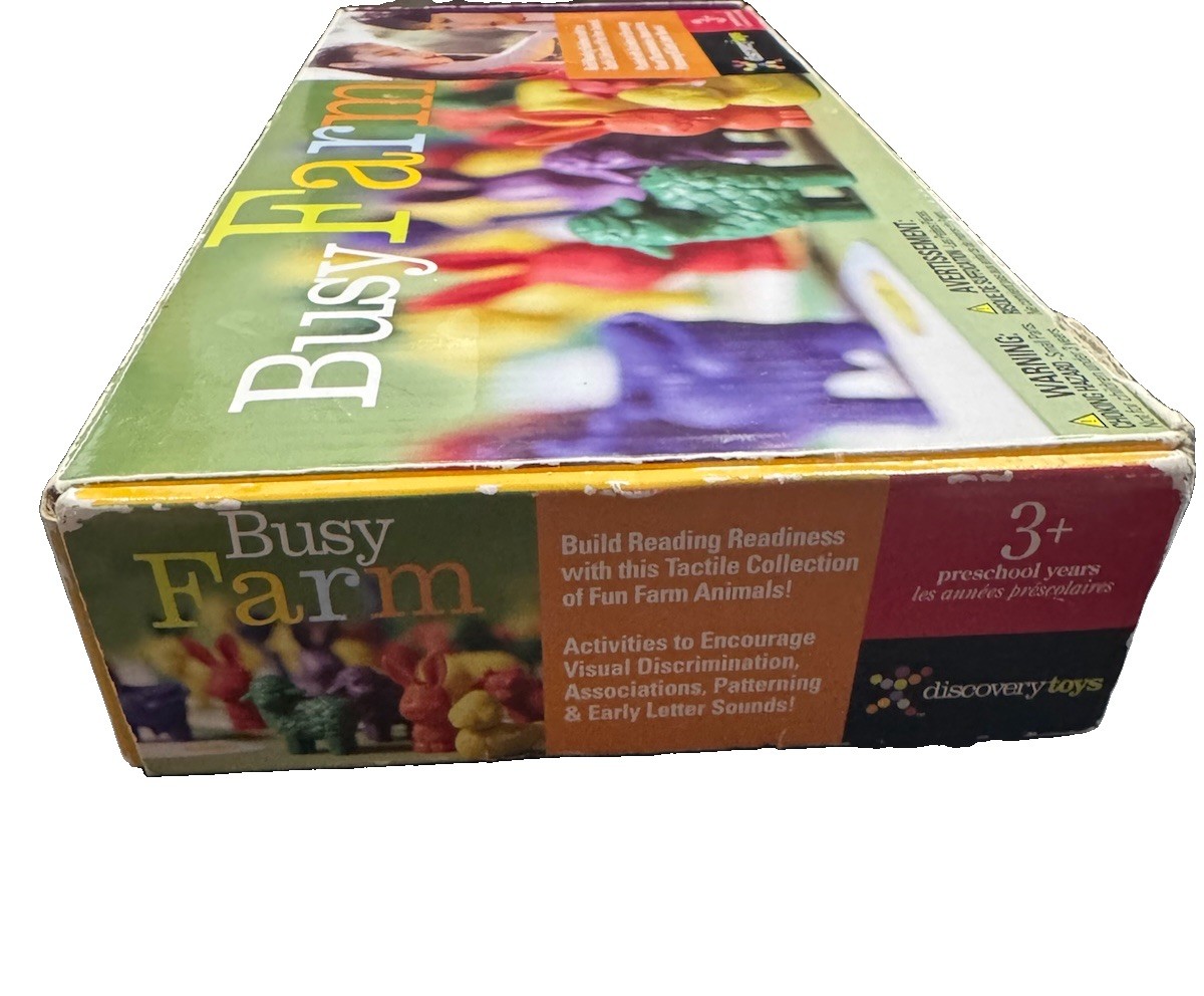 BUSY FARM Educational Reading, Language, Exploration, Motor Skills, Thinking Toy