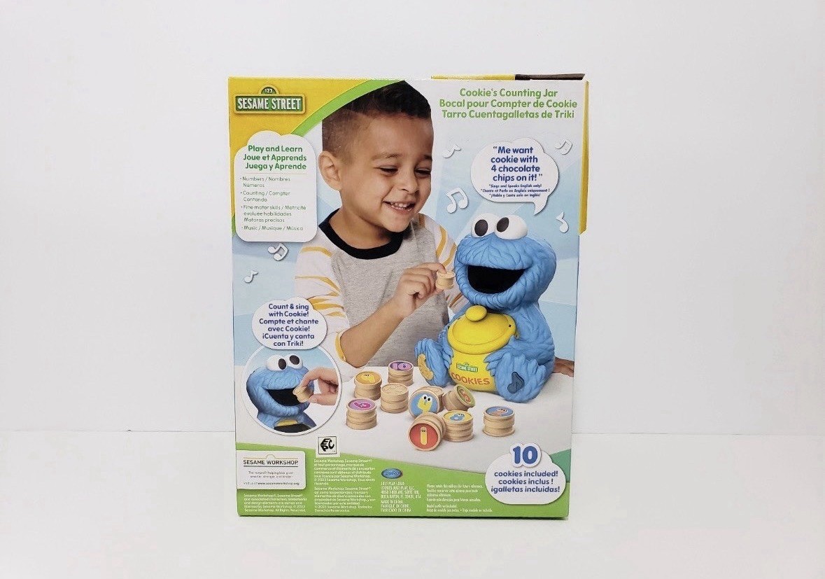 Sesame Street Cookie Monster Cookie’s Counting Jar Learning & Education Toy