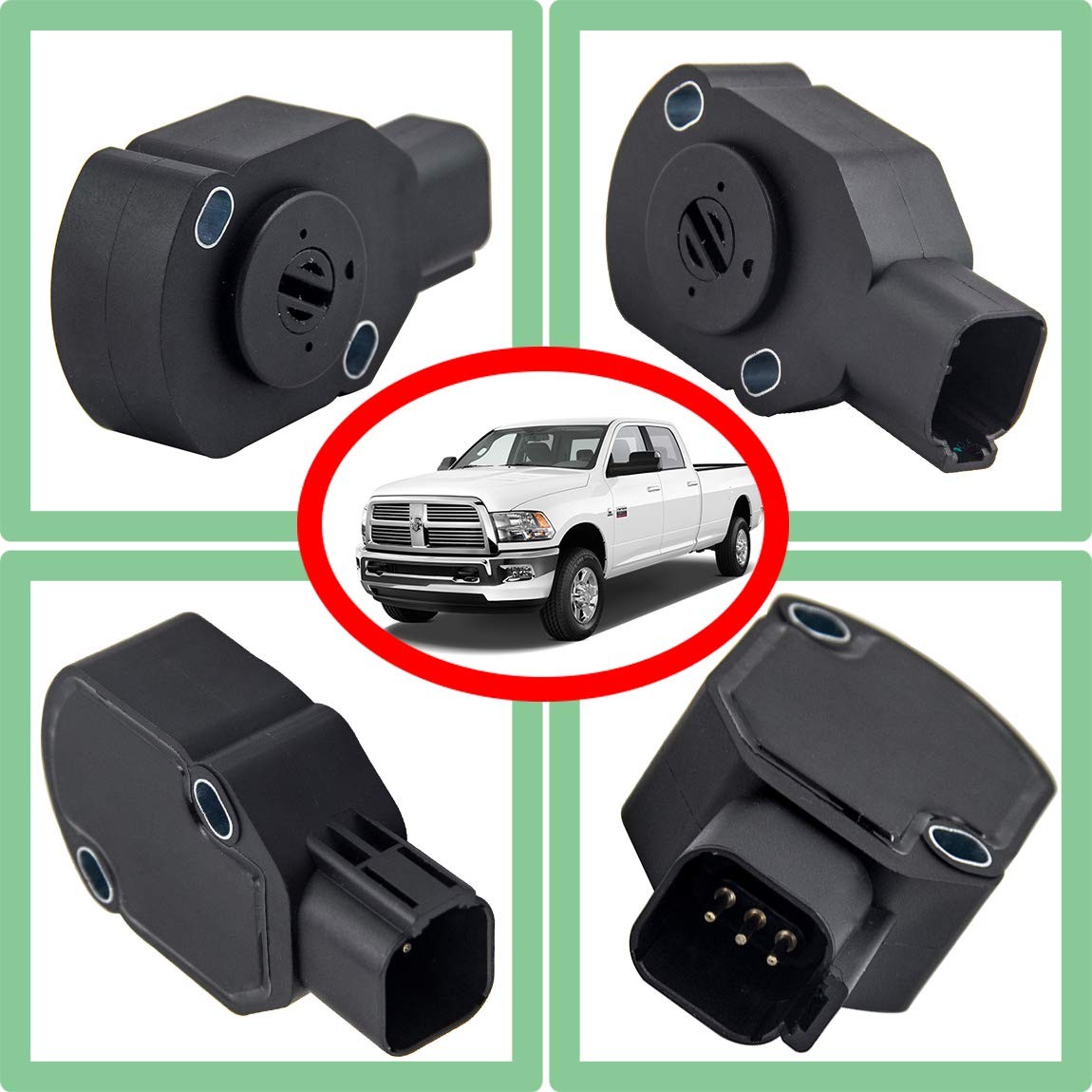 3970085 Throttle Position Sensor TPS APPS,Fit for 1998-2004 Dodge Ram 2500…