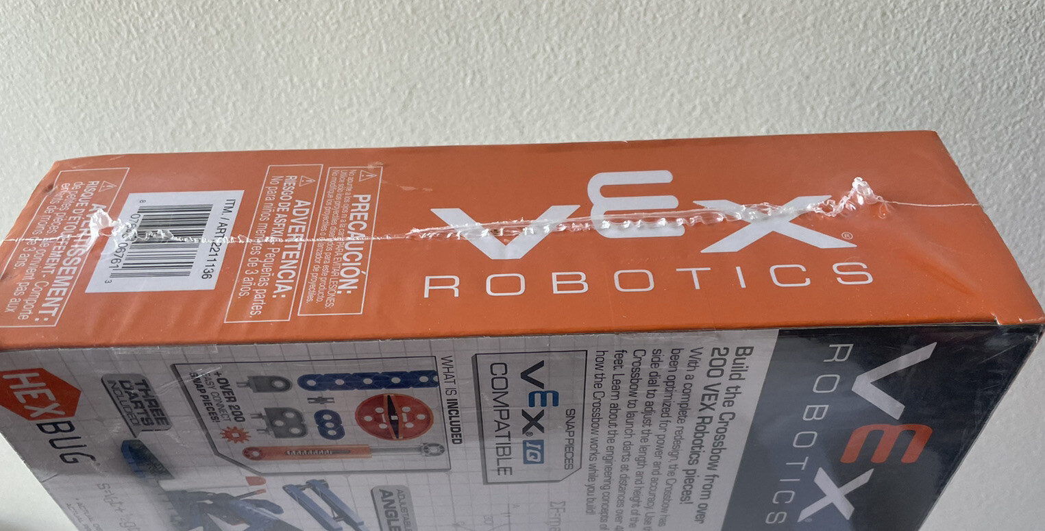Hexbug Vex Robotics Lot of 3 STEM Starter Dart Shooter, Catapult, Crossbow – NEW
