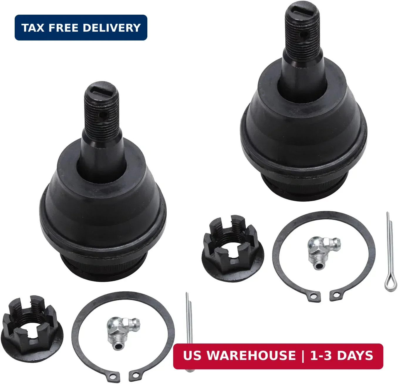 Detroit Axle – Front Lower Ball Joints for Chevy GMC Silverado Sierra Suburban Y