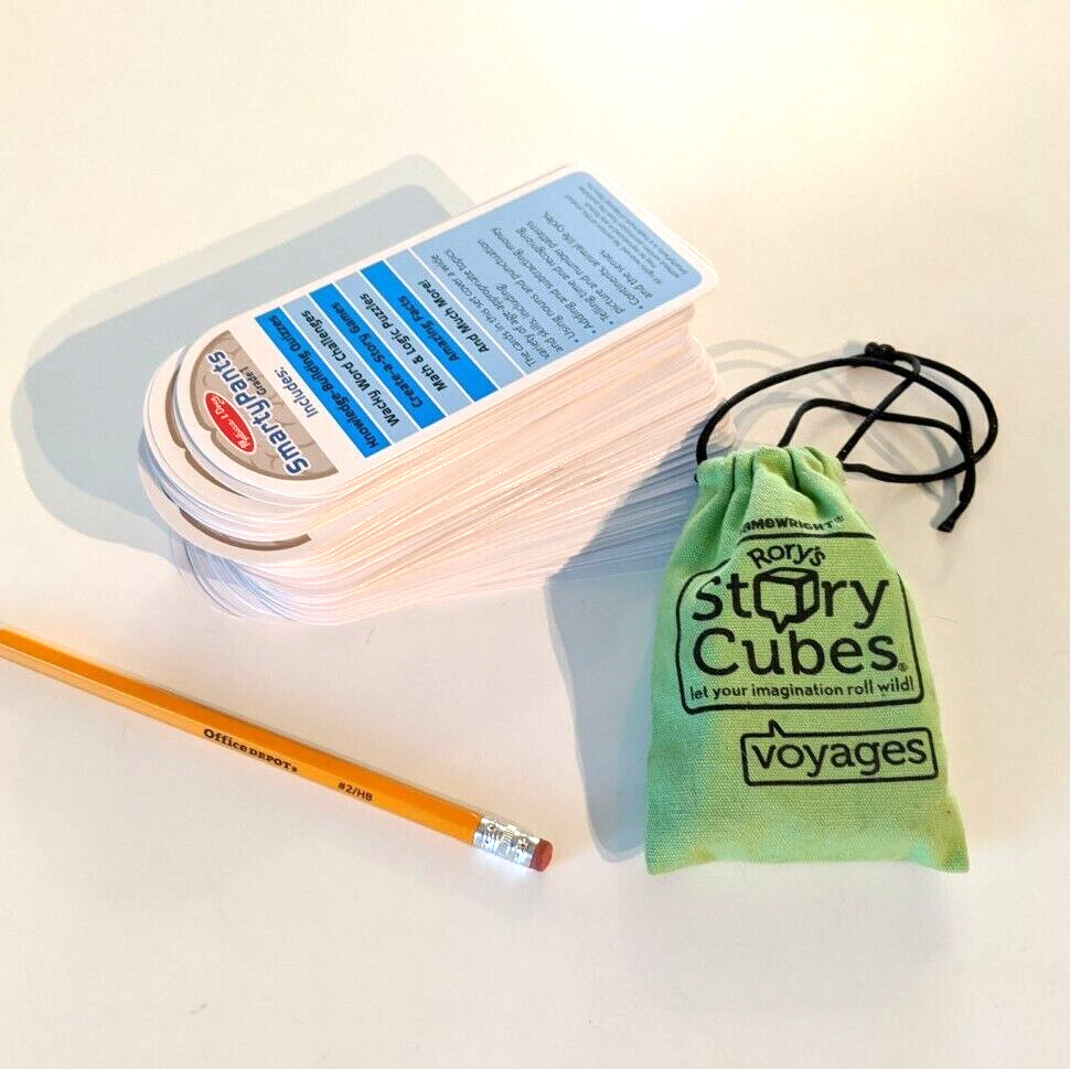Melissa & Doug Smarty Pants 1st Grade Educational Game Cards & Story Cubes Game
