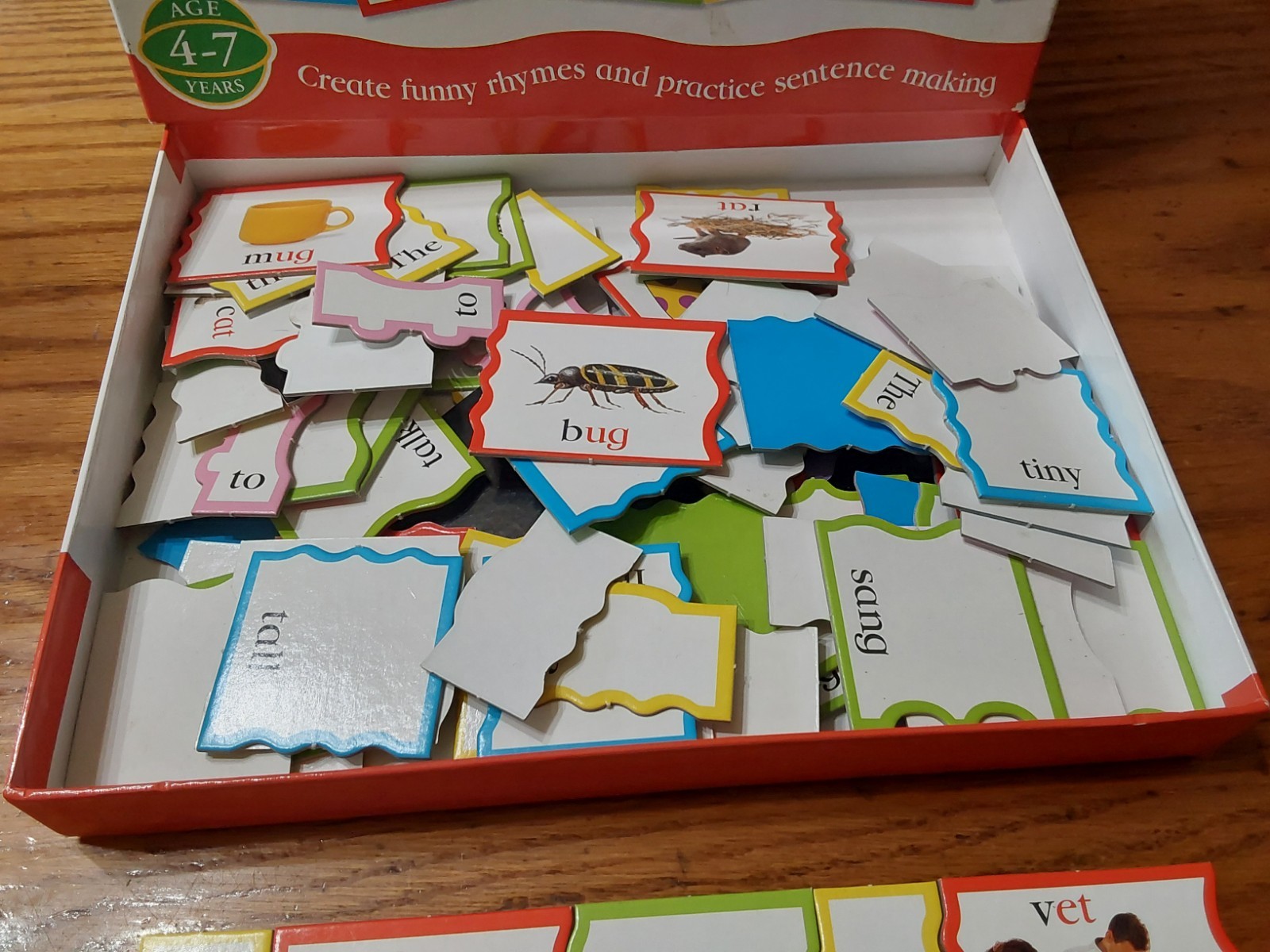 DK Games Silly Rhymes Educational Card Game Ages 4-7 Learning Complete