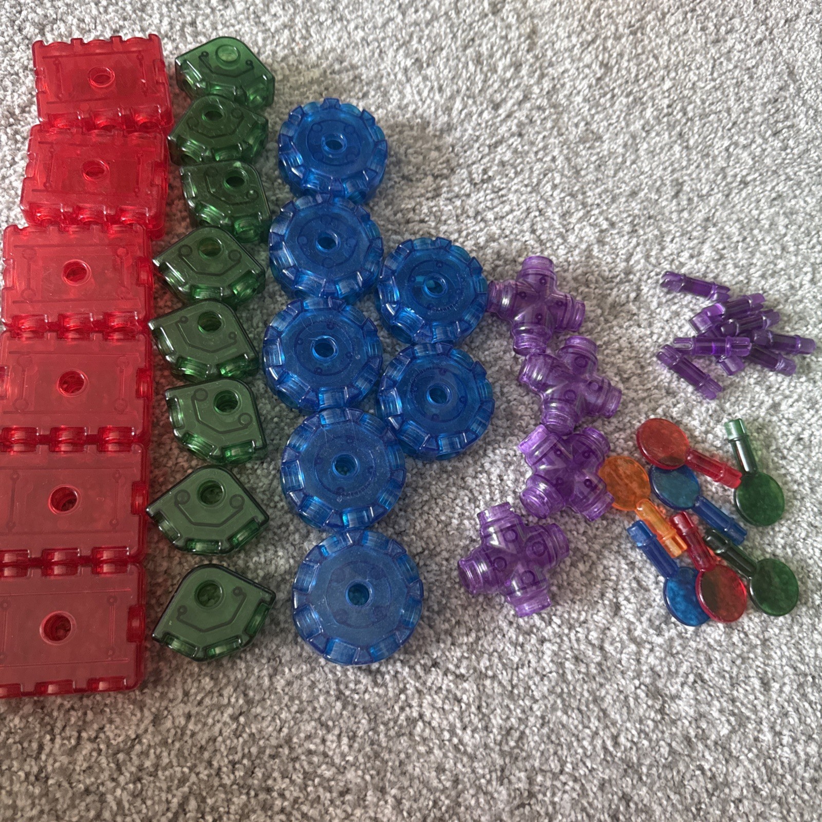 Lakeshore Translucent Imagination Builders 76-Piece Construction Set Add Ons