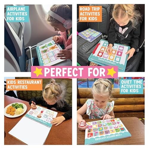 My First Busy Book Toddlers 3-5, Montessori Preschool Learning Activities Age