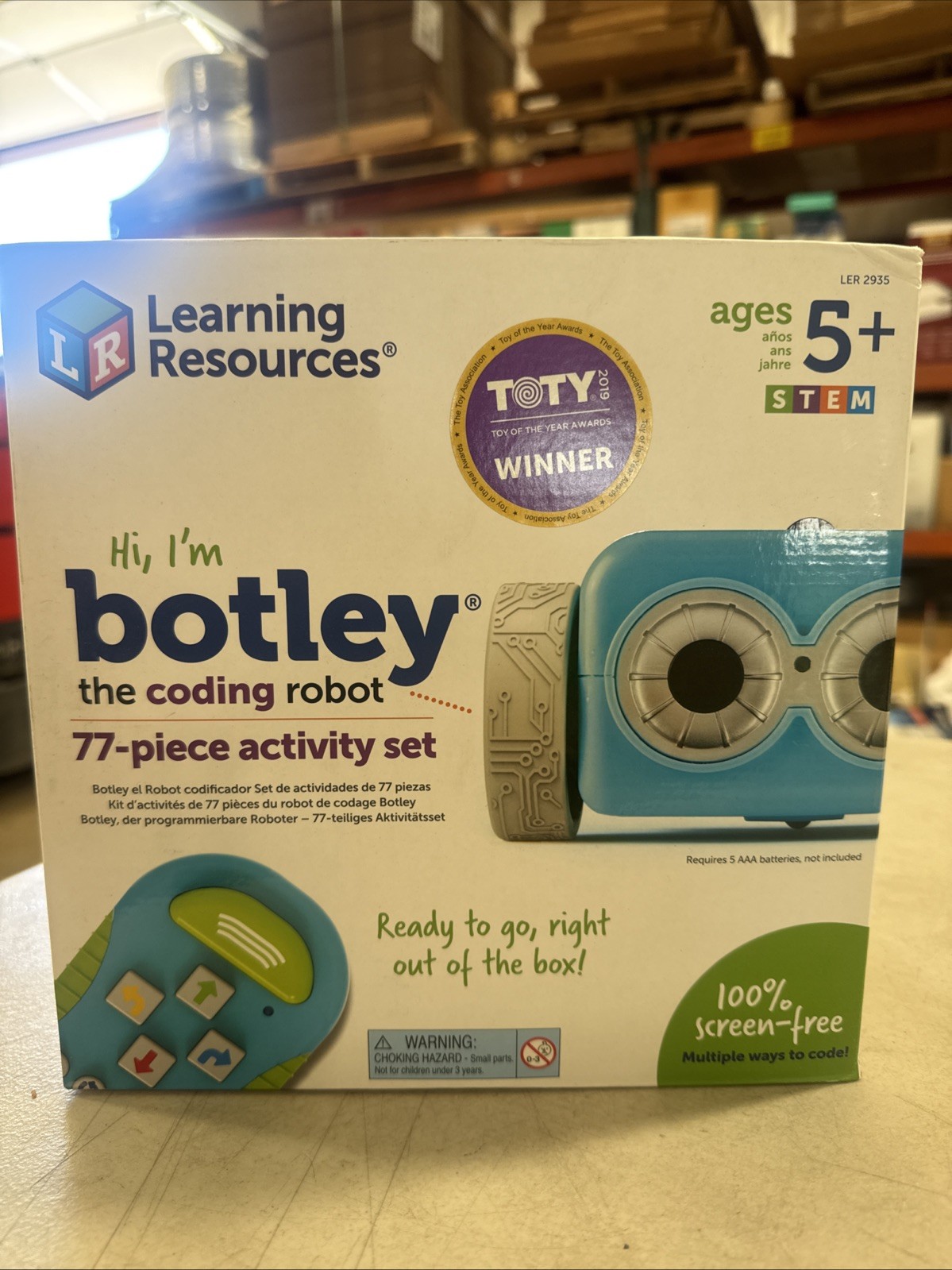 Botley The Coding Robot Programming 77-Piece Activity Set Learning Resources NEW