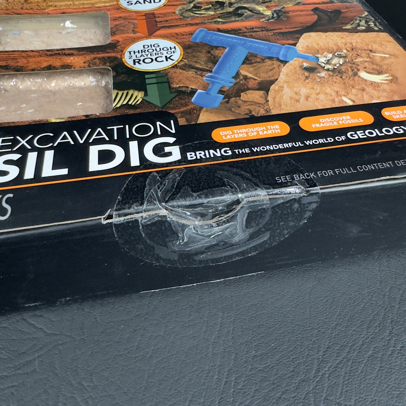 Unbelievable Science : Earth Excavation Fossil Dig Kit 4 Dig Blocks, 1 Dig Tool