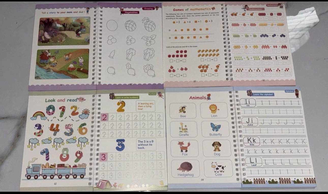 Practice Copybook Magic Book by Lilibel Kids (2024, Trade Paperback)