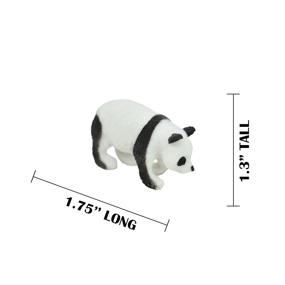 Panda Bear Plastic Toy Animal Gift Realistic Figure Educational Model F4440B55