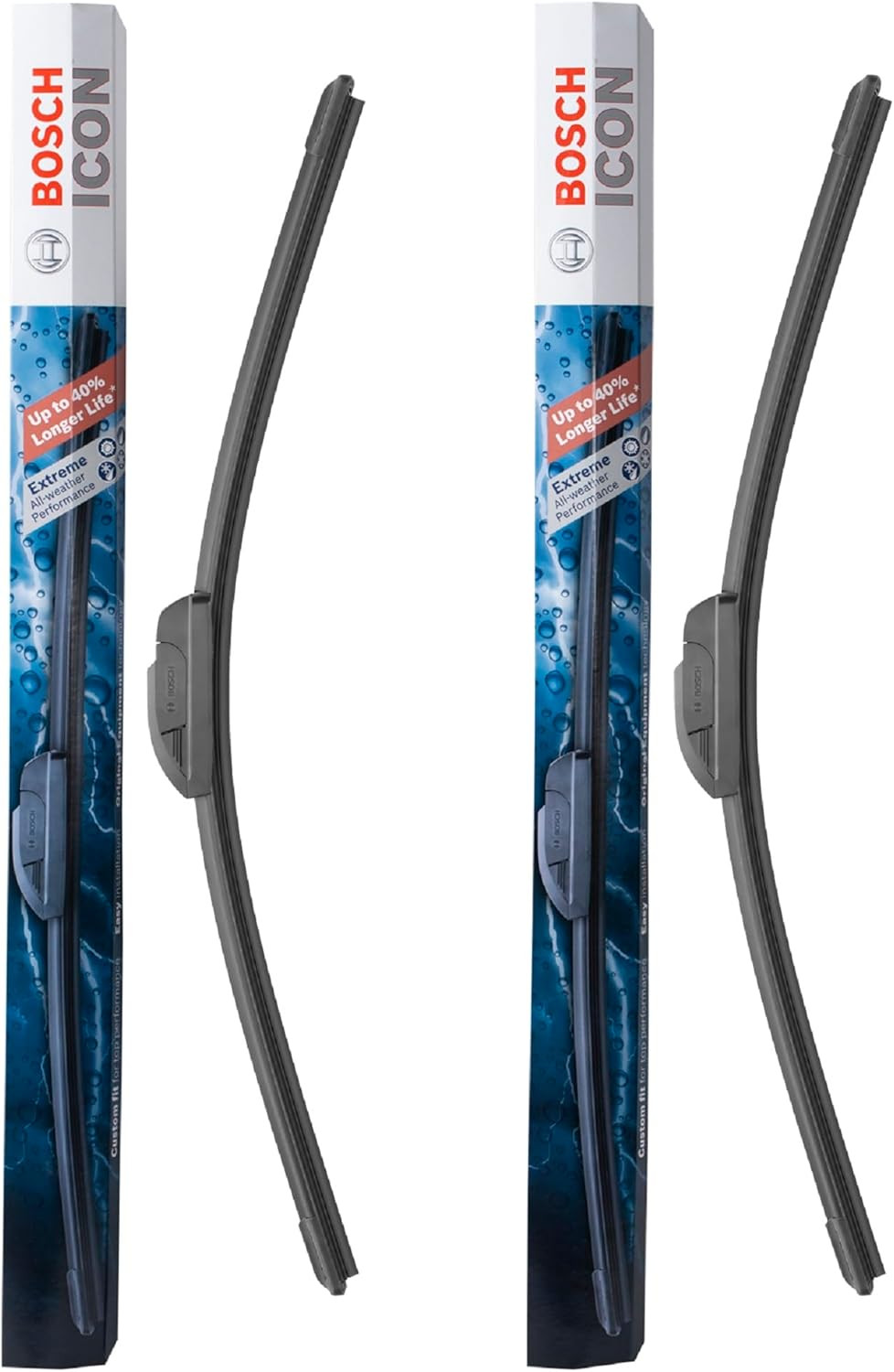 24OE21OE ICON Beam Wiper Blades – Driver and Passenger Side – Set of 2 Blades (2