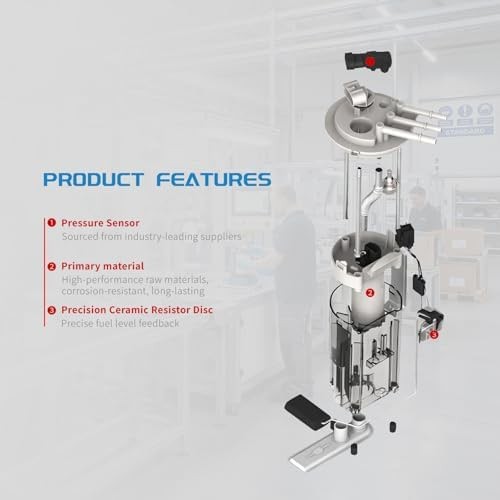 KELOKE Electric Fuel Pump Module Assembly Compatible with Mercedes-Benz | ML3…