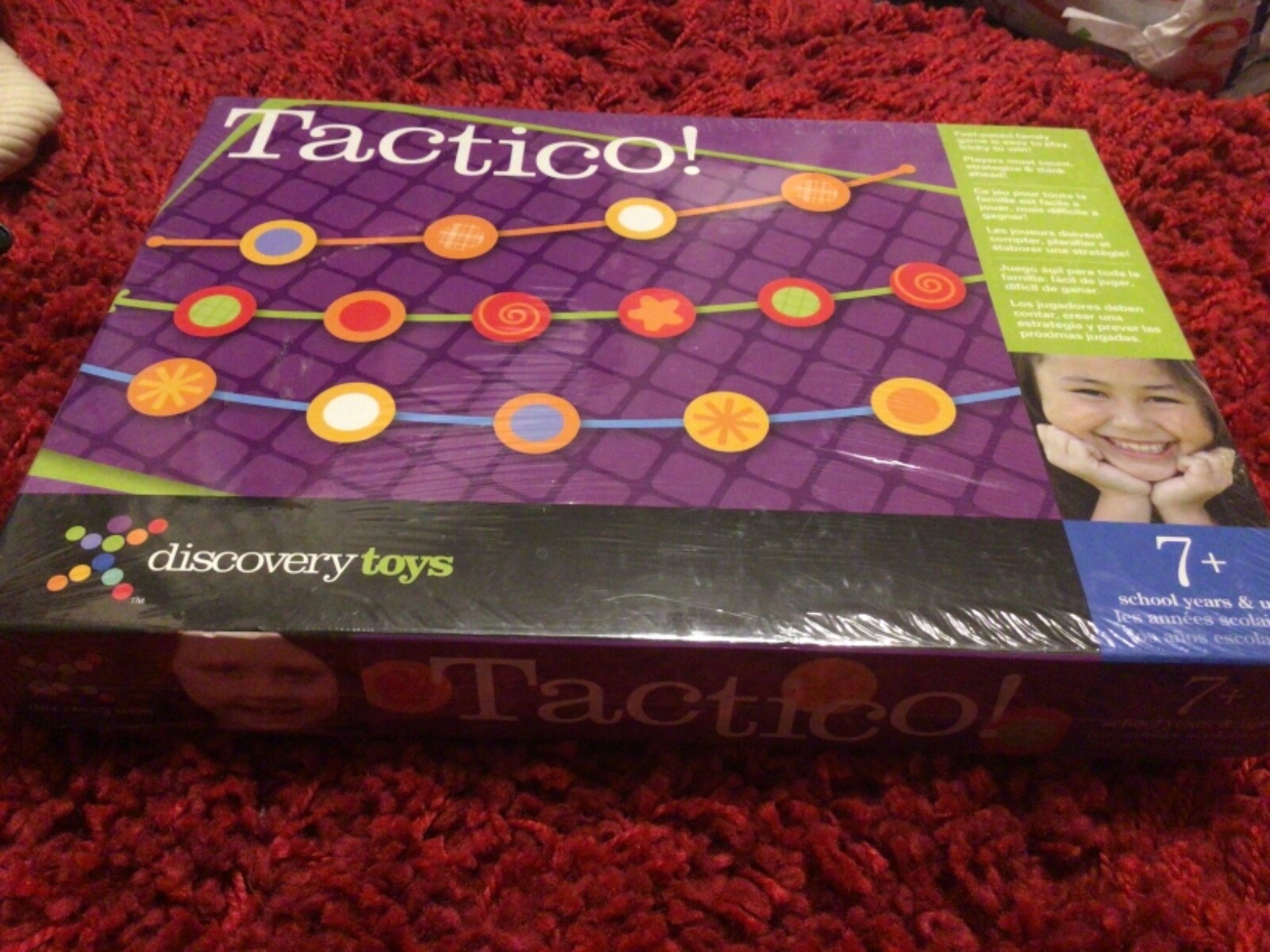 Discovery Toys Tactico Game 7+ Math & Thinking Skills Brand New Sealed