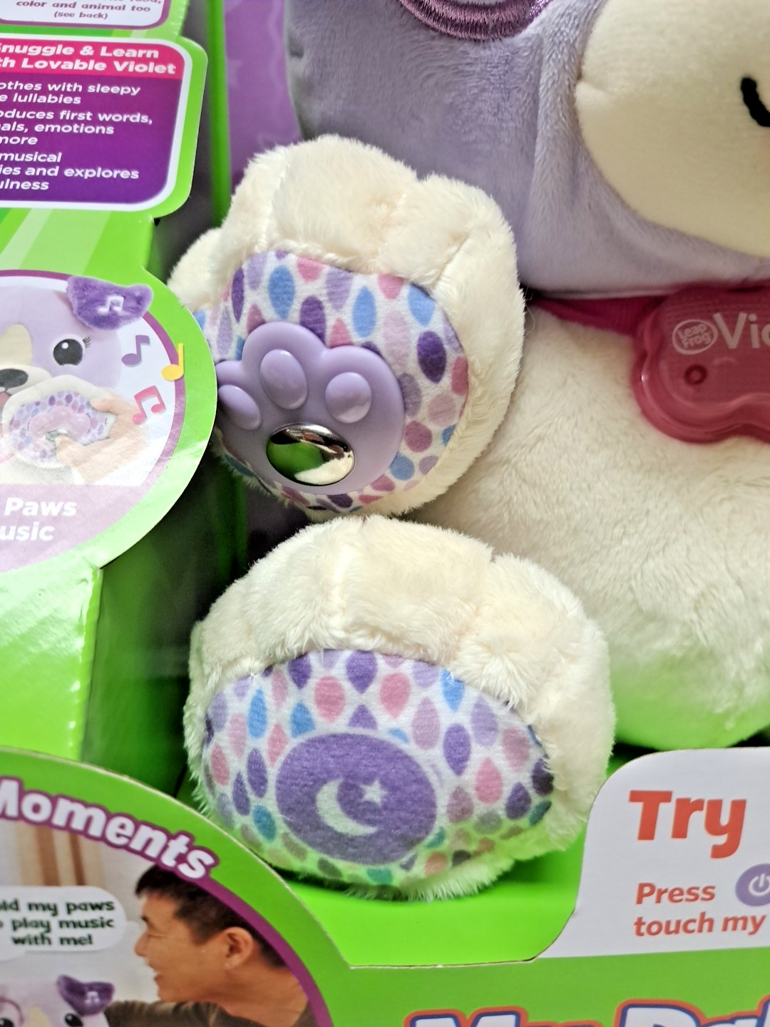 New LeapFrog My Pal Violet Smarty Paws – 40+ Songs & Phrases – Interactive Plush