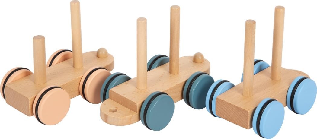 small foot Wooden Train Arctic made of FSC 100%-certified wood, stacking & inser