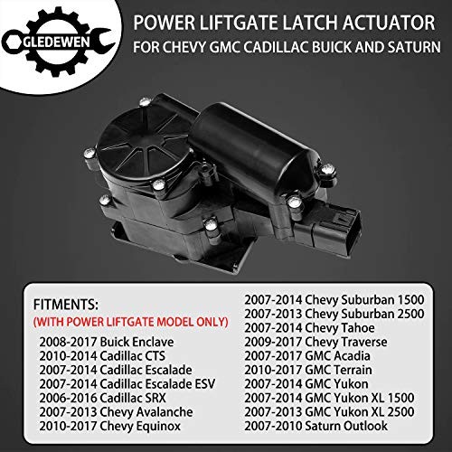 Rear Power Liftgate Latch Actuator Liftgate Lock Actuator | for GM Chevy