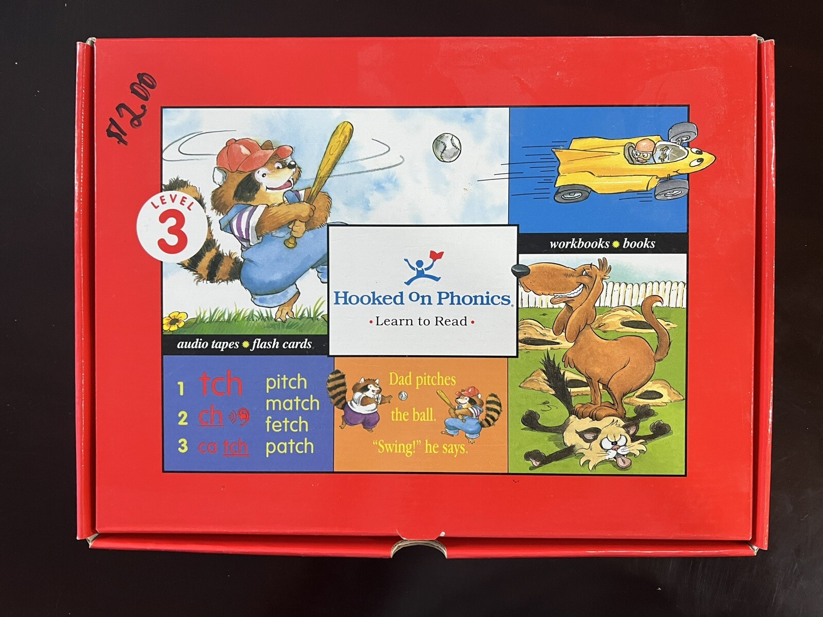INCOMPLETE!! READ!! HOOKED ON PHONICS LEARN TO READ LEVEL 2 3 & 5 BOOK CD TAPE