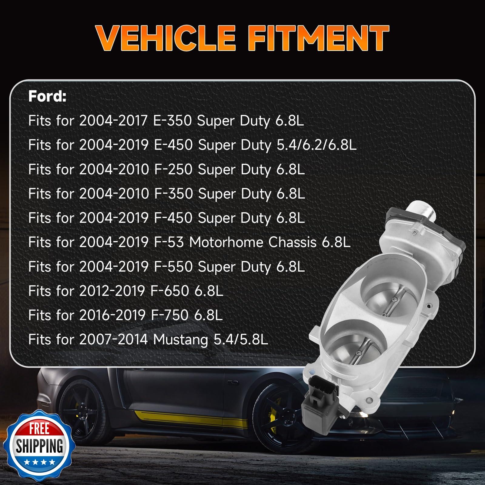 INGKAN 5C3Z9E926BA Throttle Body Fits for Ford E-350 E-450 F-250 F-350 F-450
