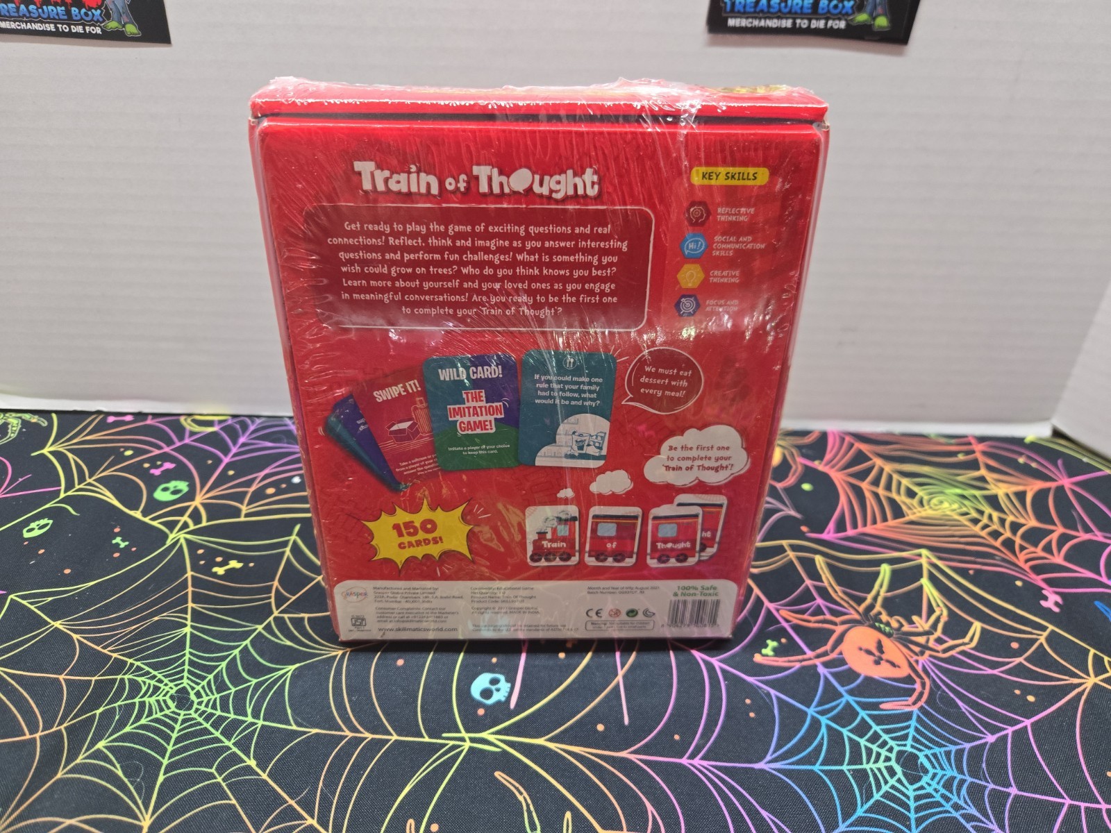 Train of Thought Card Game Travel & Family Game Skillmatics NEW & SEALED