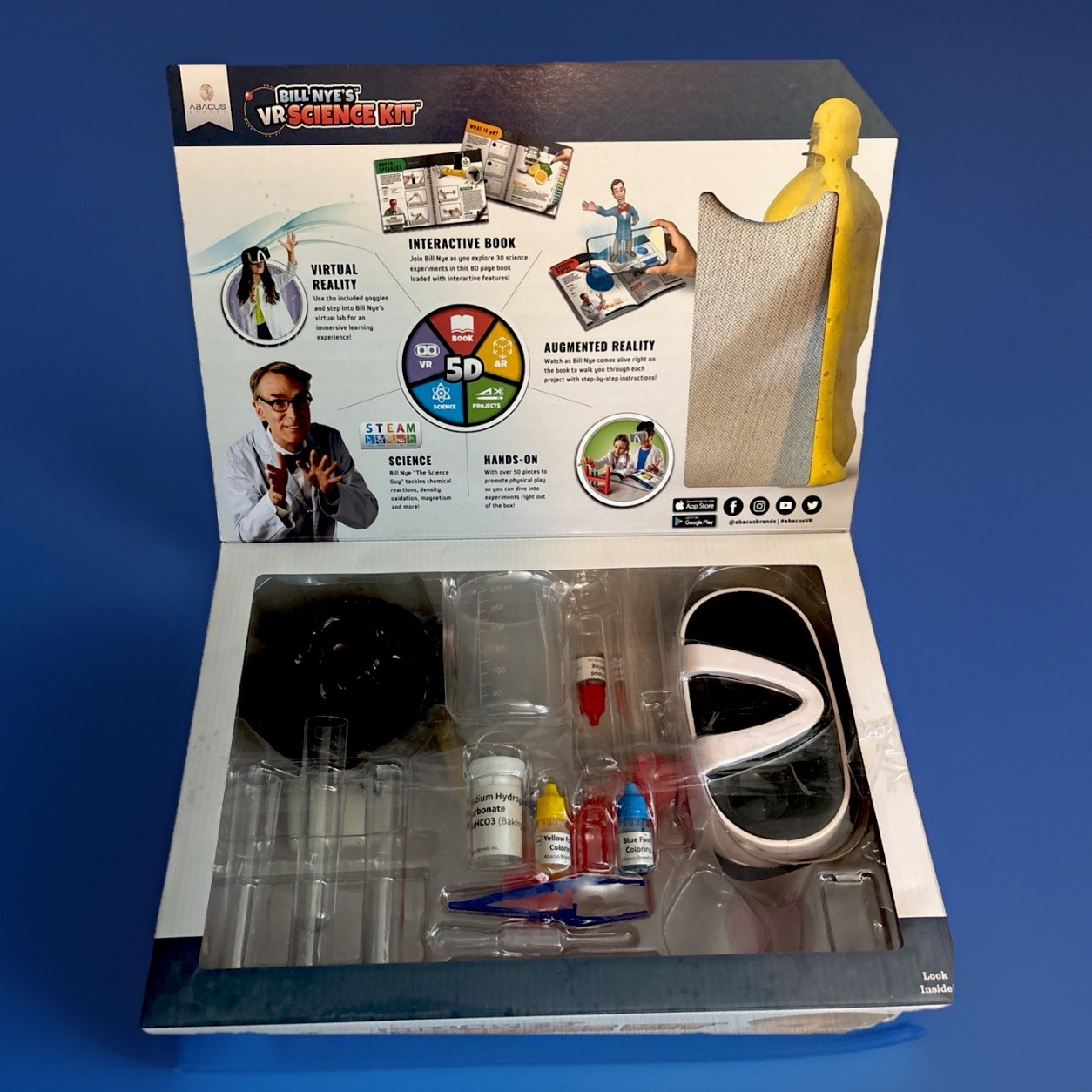 ABACUS Bill Nye’s VR Science Kit NIB