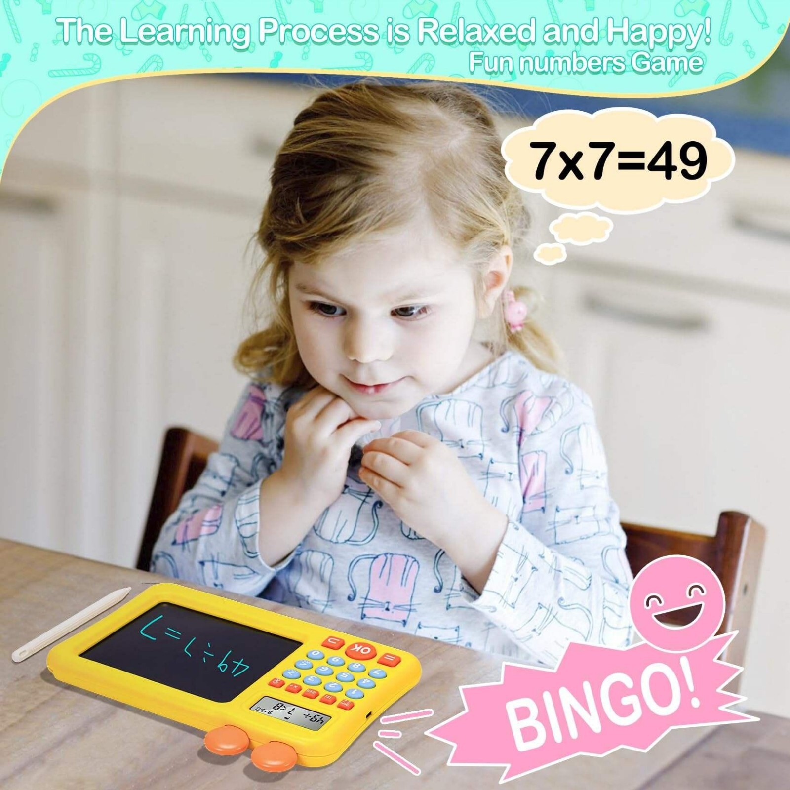 Interactive Electronic Math Game with Sketch Pad Educational MathGame(Bulk3Sets)
