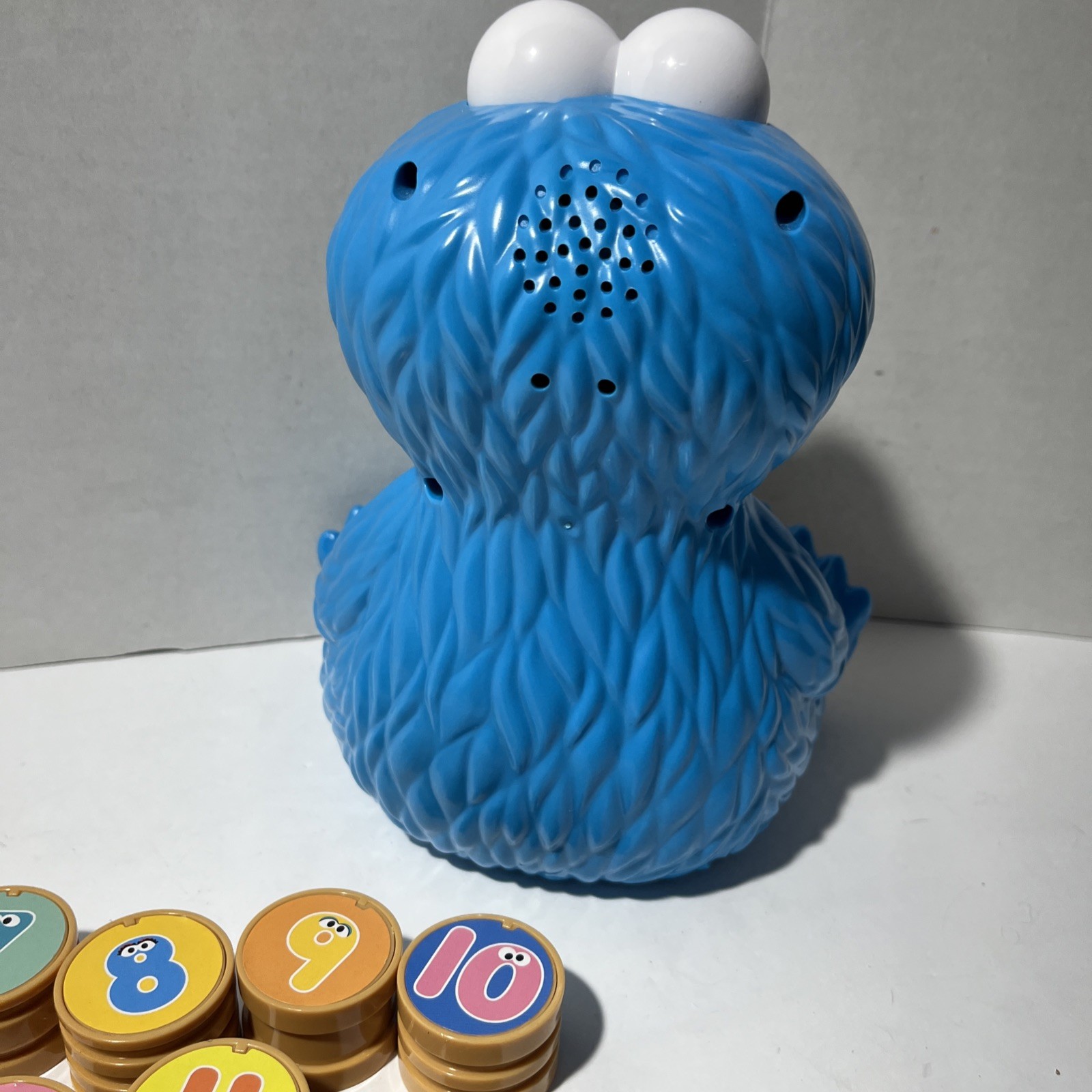 SESAME STREET Cookie Monster Counting Jar Tested Educational Math Learning Toy