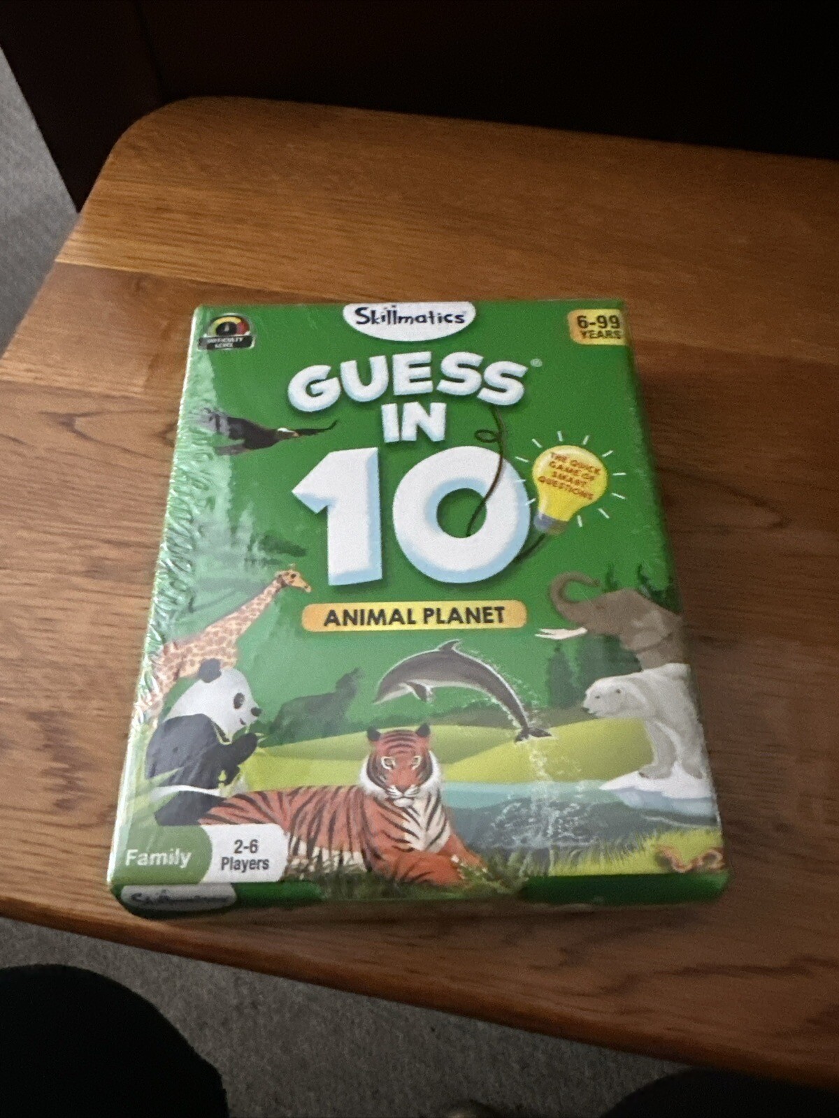 Skillmatics Guess in 10 Animal Planet Card Game