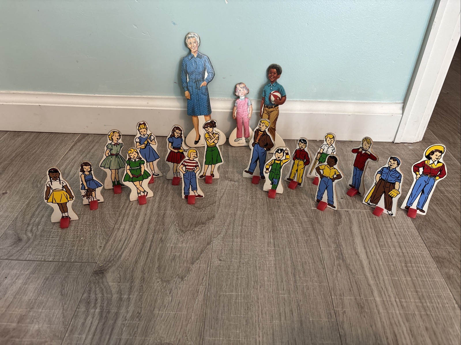 Vintage Judy Story Set Lot of 21+ Stands Friends Educational (0011)