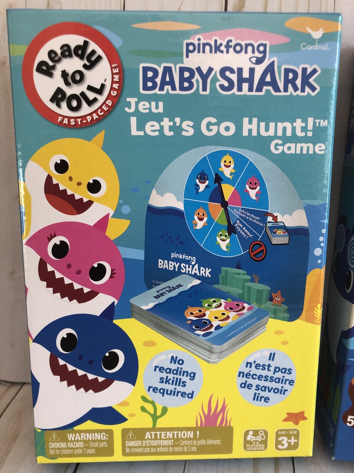 Baby Shark Lets Go Game + Ice Cream Puzzle + Coloring Book + Crayola Crayons New