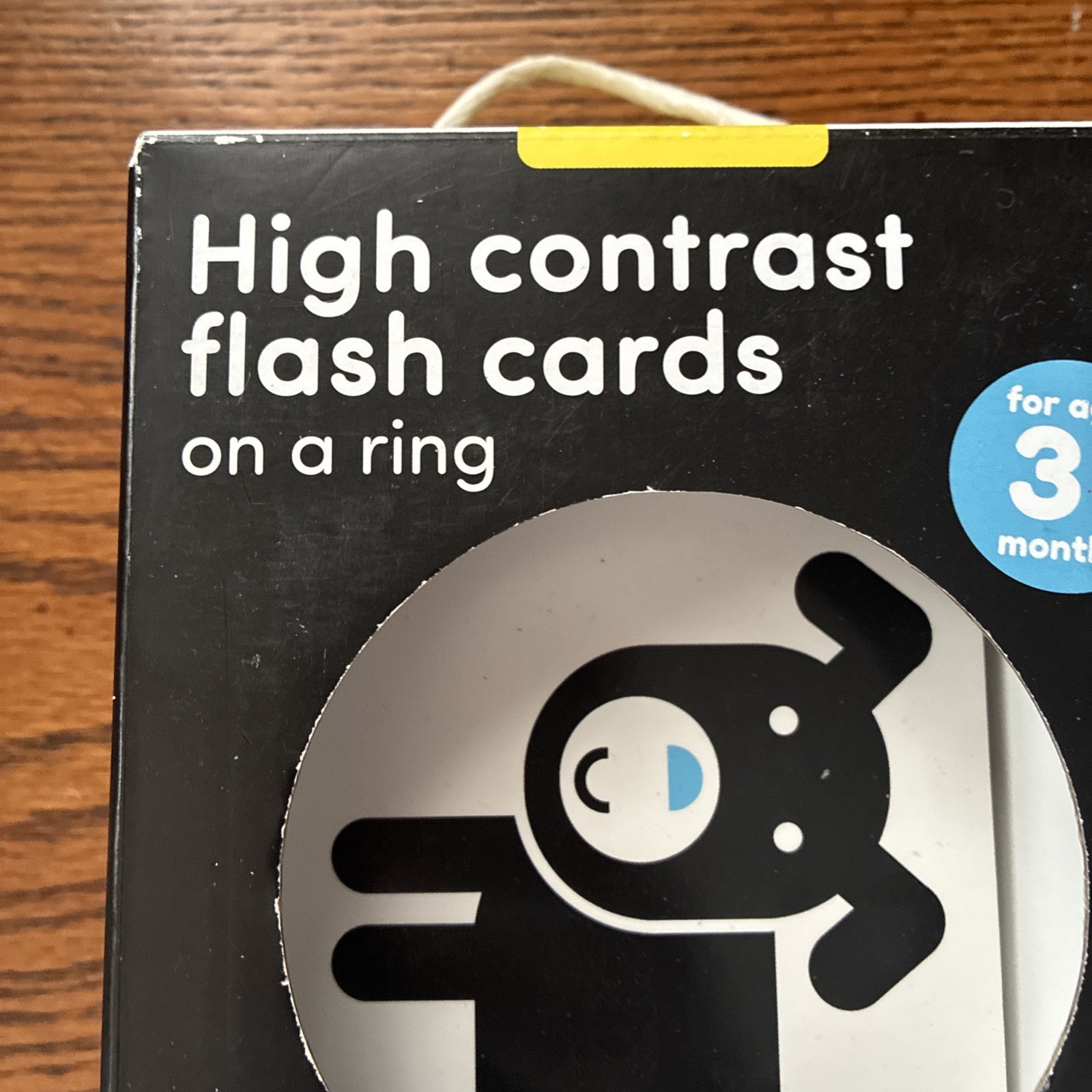 High Contrast Baby Flash Cards 10 Large Black And White Doublesided Cards Design