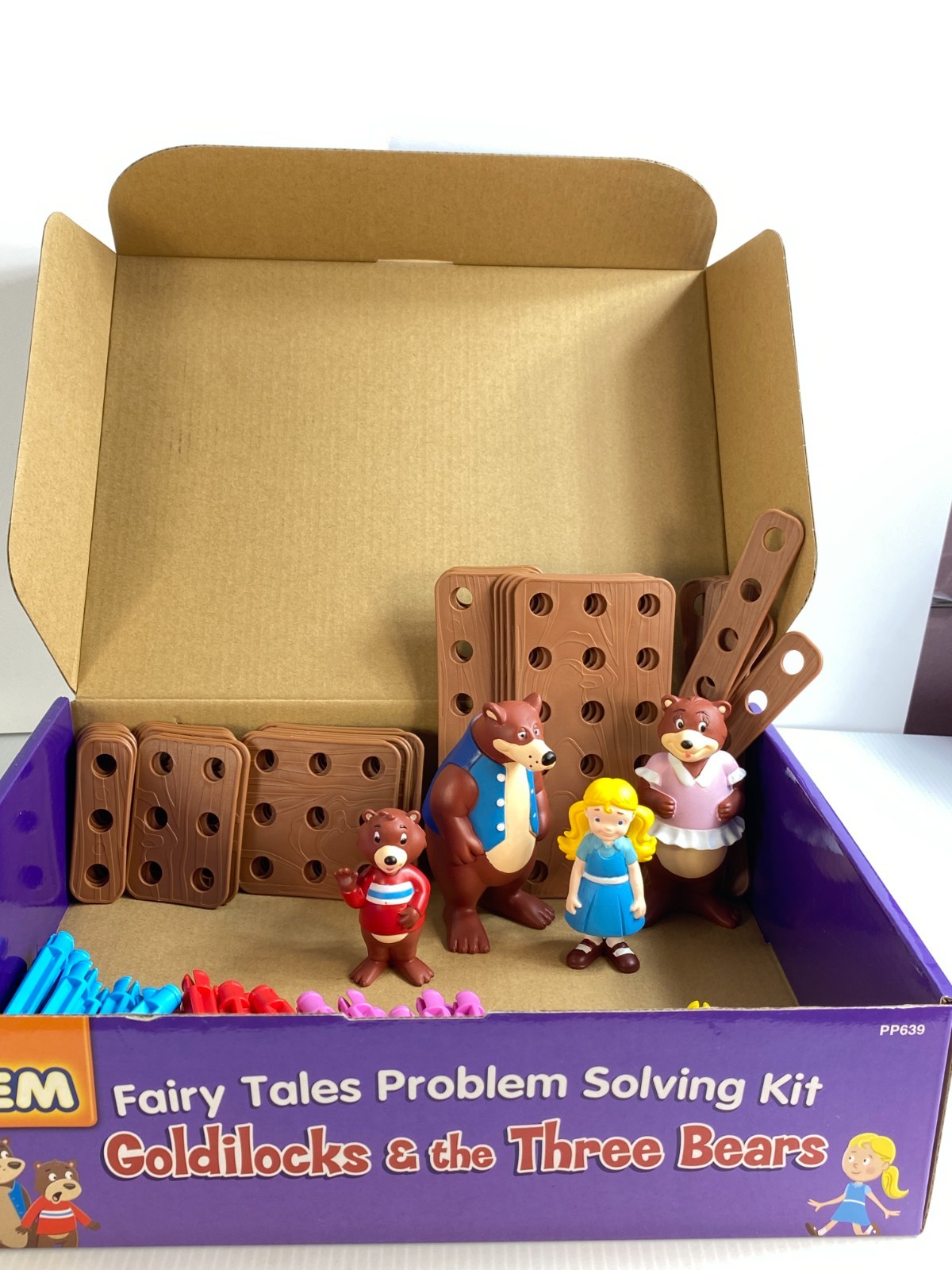 LAKESHORE STEM FAIRY TALES PROBLEM SOLVING KIT Goldilocks and Three Bears Read