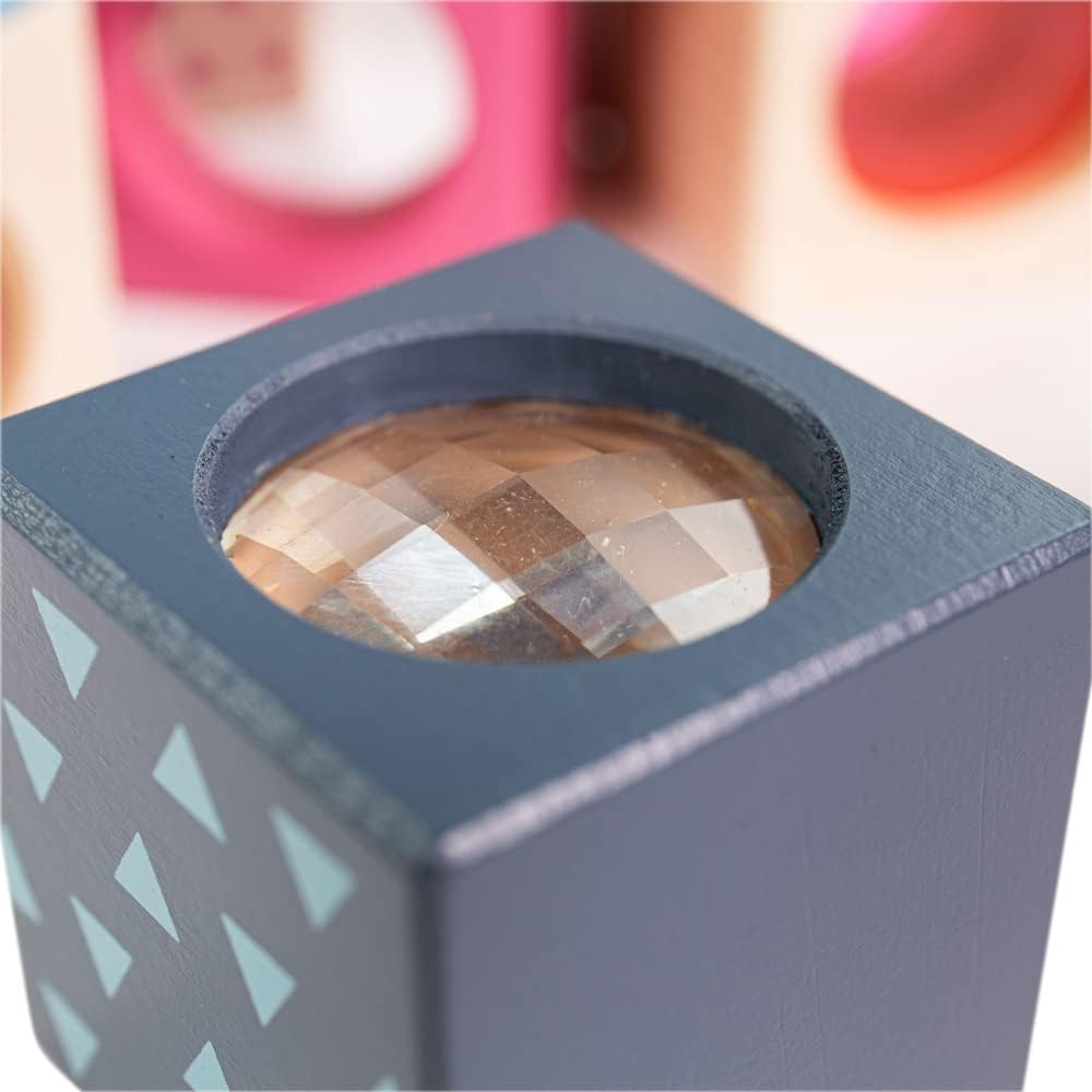 Bigjigs Toys, FSC Certified Sensory Blocks, Wooden Toys, Sensory Toys, Baby Toys