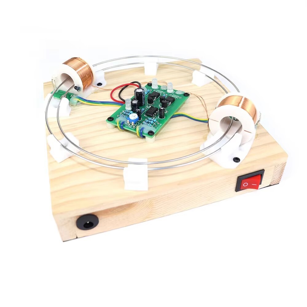 Electromagnetic Accelerator DIY Electrical & Magnetic Induction Circular Motion