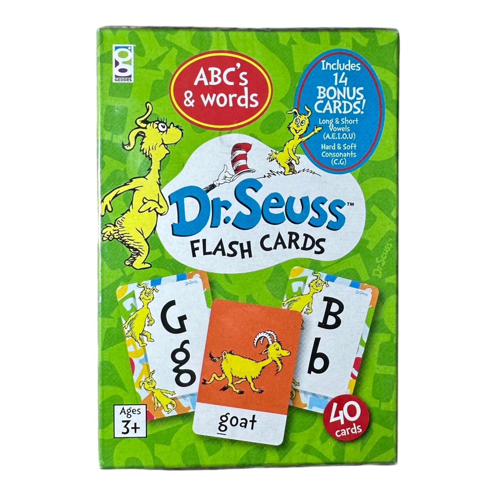 Dr. Seuss 40 ABC’s & Words Flash Cards