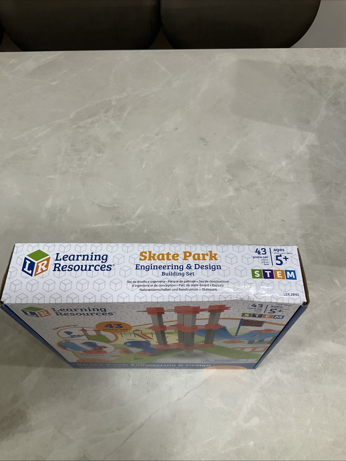 Learning Resources Skate Park Engineering & Design S.T.E.M. 43 Piece Set Sealed